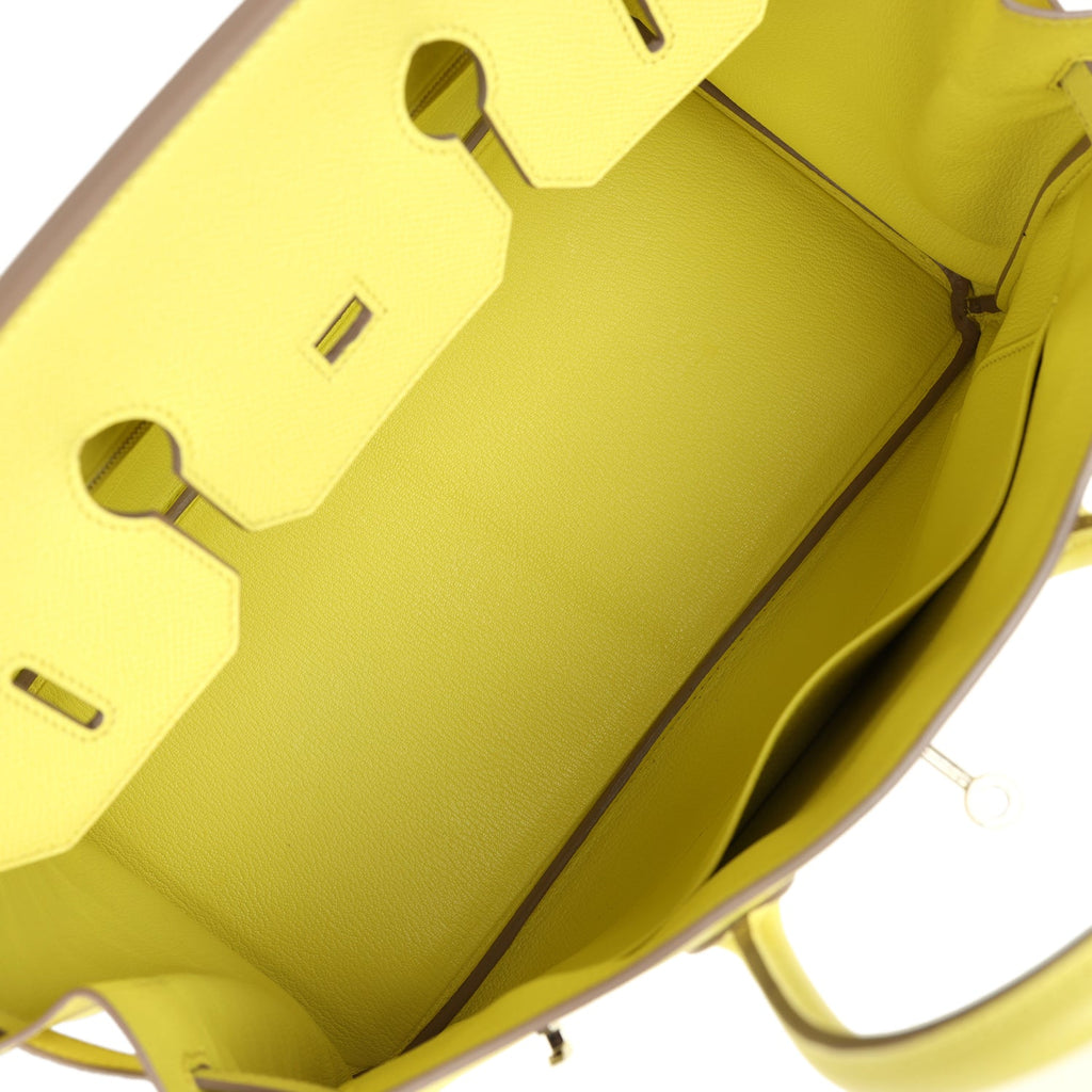 Birkin 35 Soufre Epsom Palladium Hardware