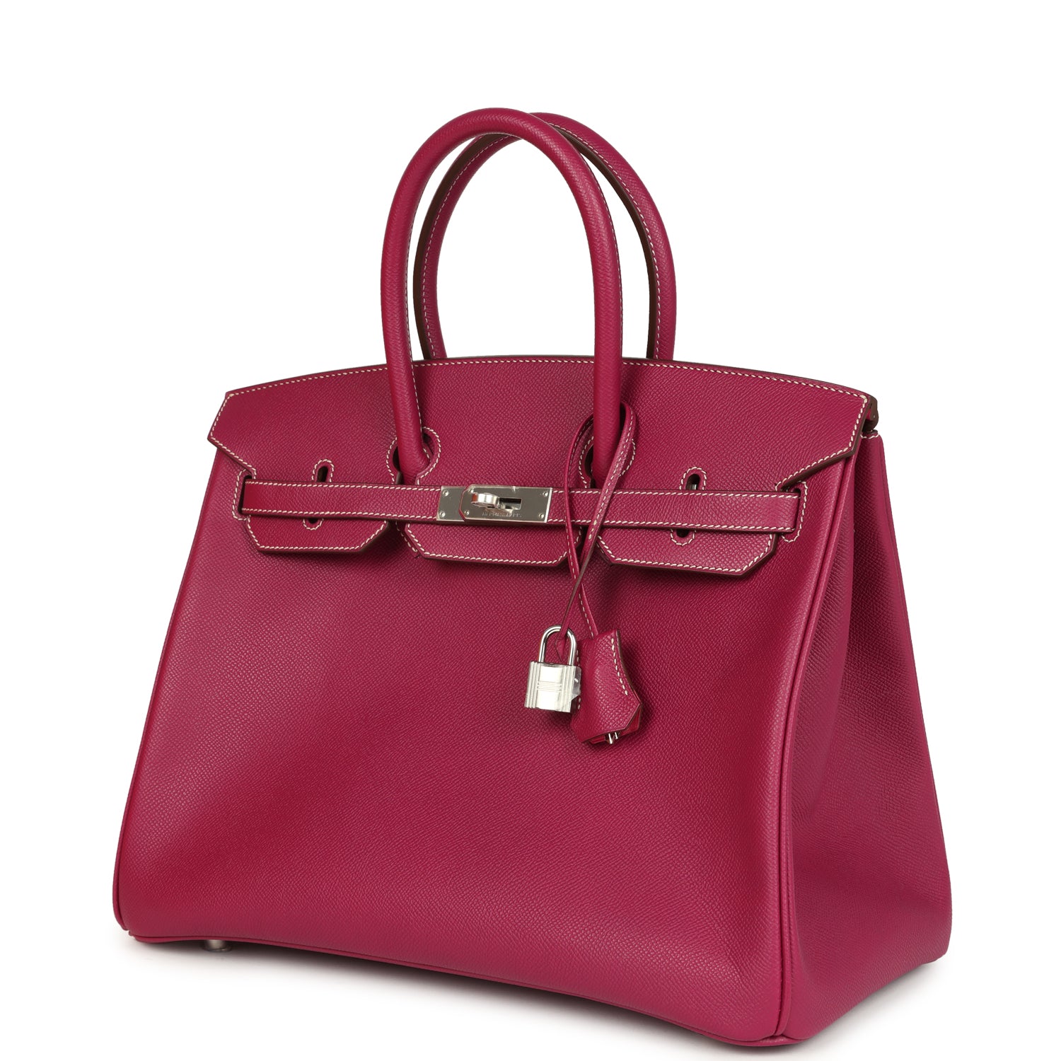 Birkin 35 Tosca Candy Epsom Palladium Hardware