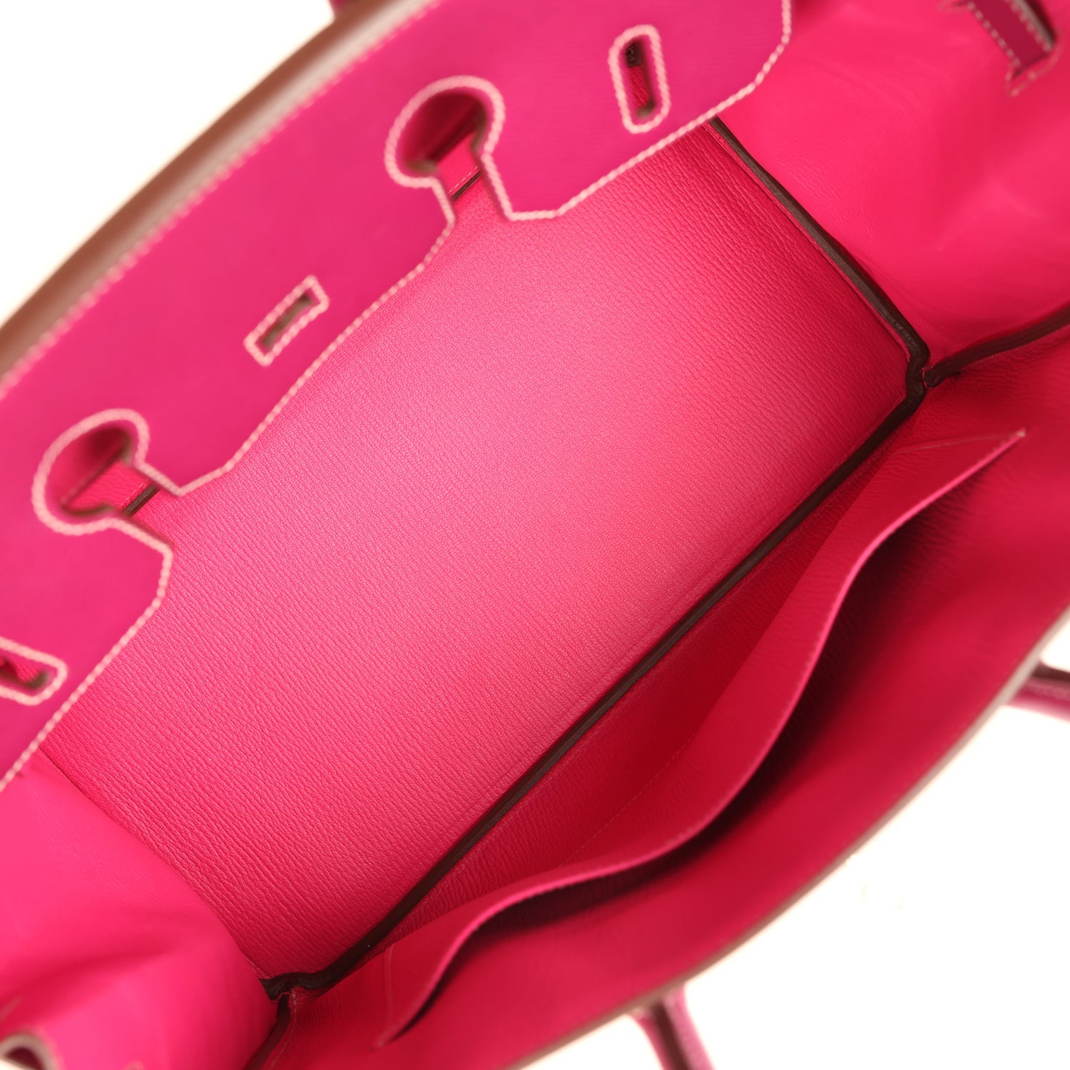 Birkin 35 Tosca Candy Epsom Palladium Hardware