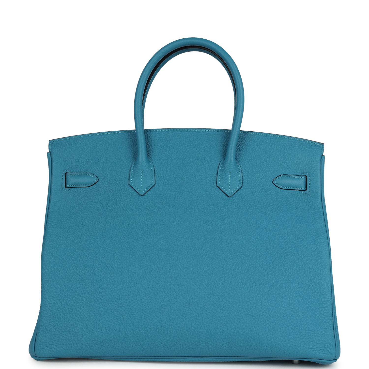 Birkin 35 Turquoise Togo Palladium Hardware
