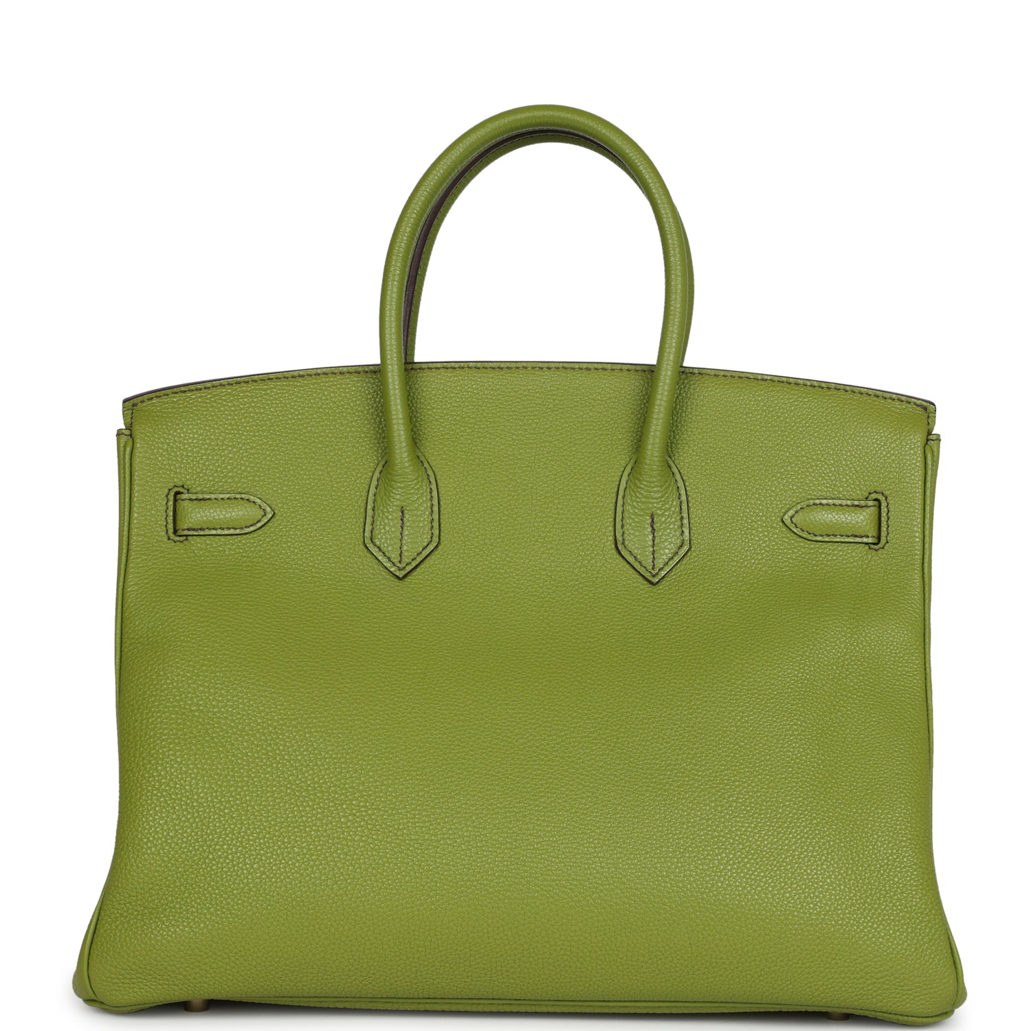 Birkin 35 Vert Anis Verso Togo Gold Hardware