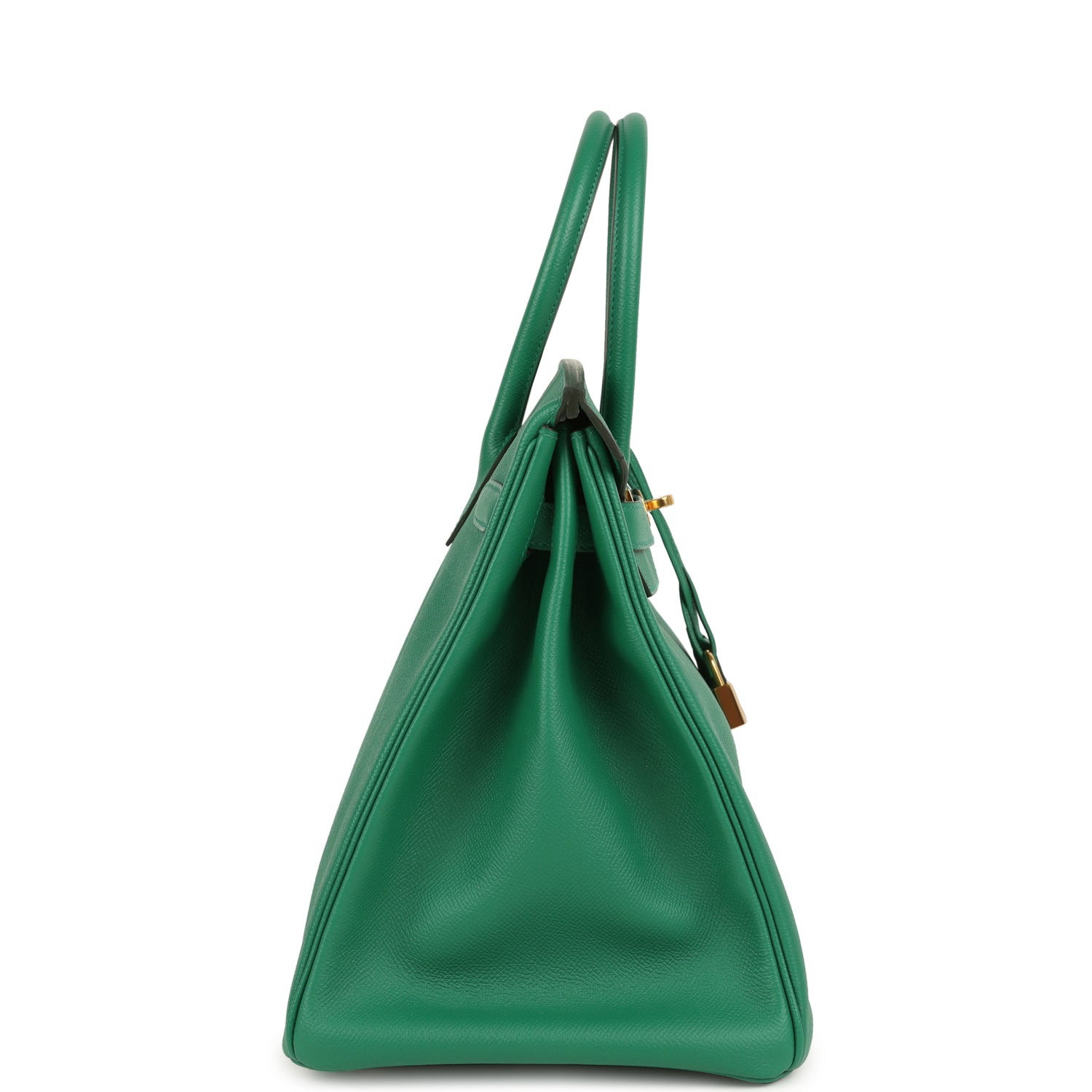Birkin 35 Vert Vertigo Epsom Gold Hardware