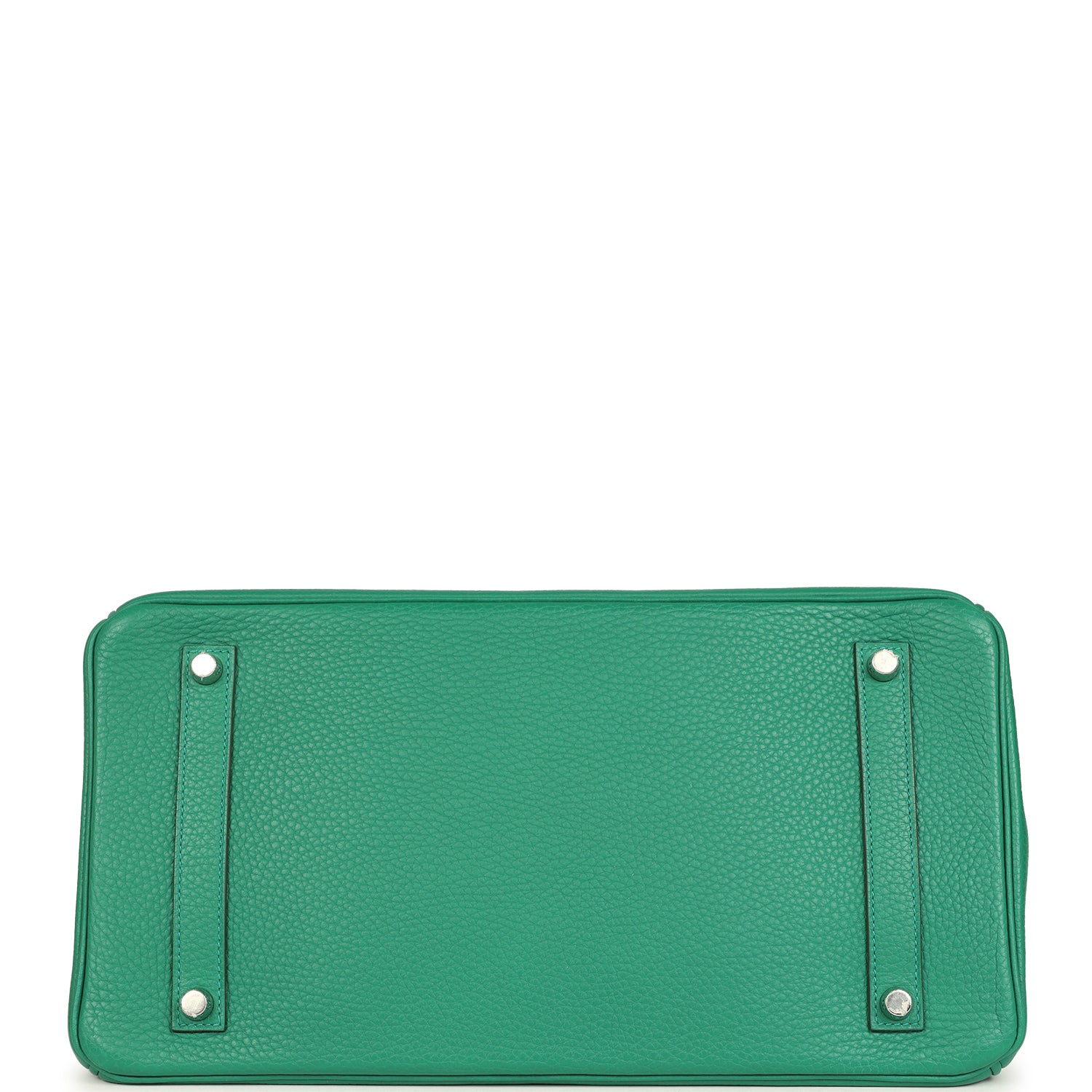 Birkin 35 Vert Vertigo Verso Clemence Palladium Hardware