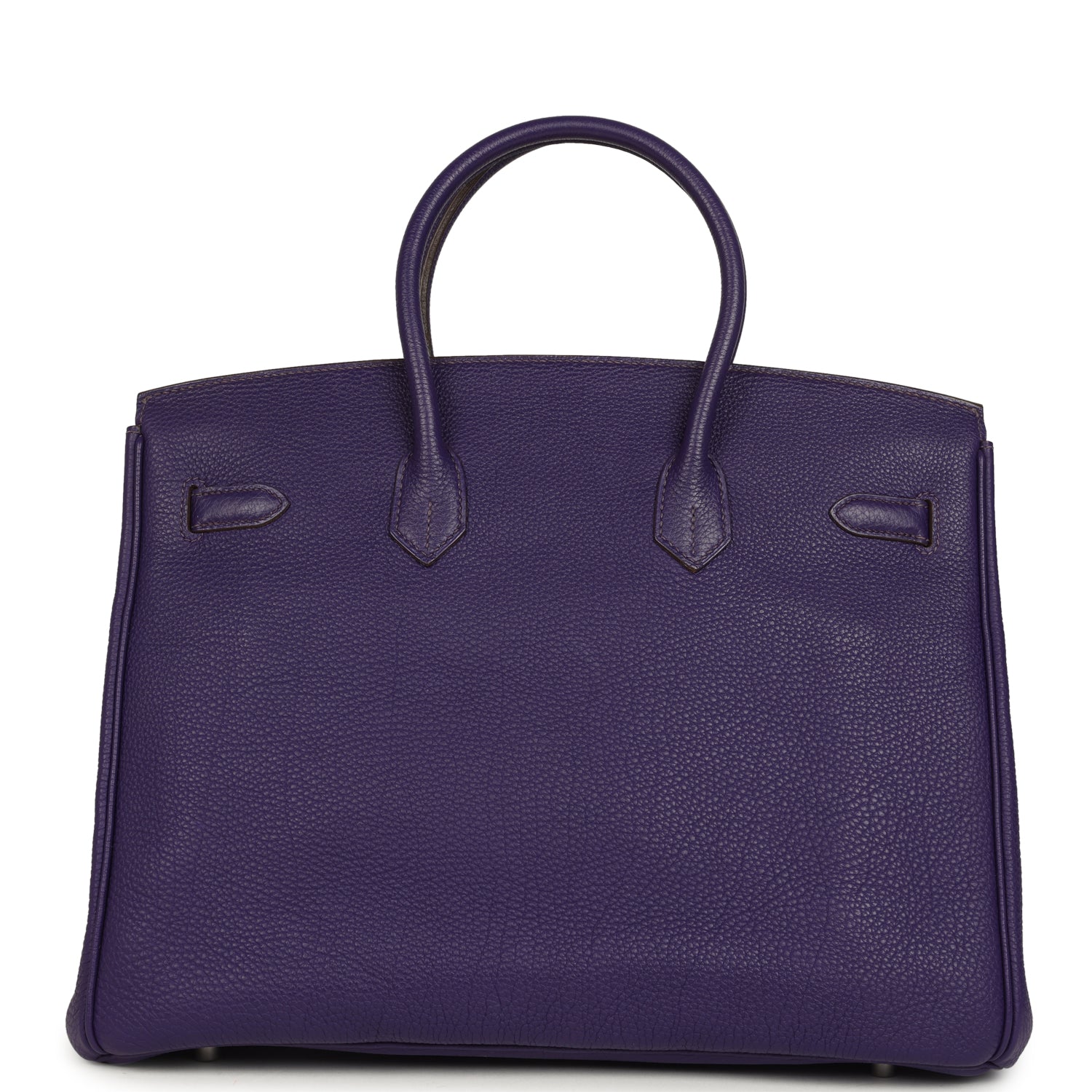 Birkin 35 Violet Togo Palladium Hardware