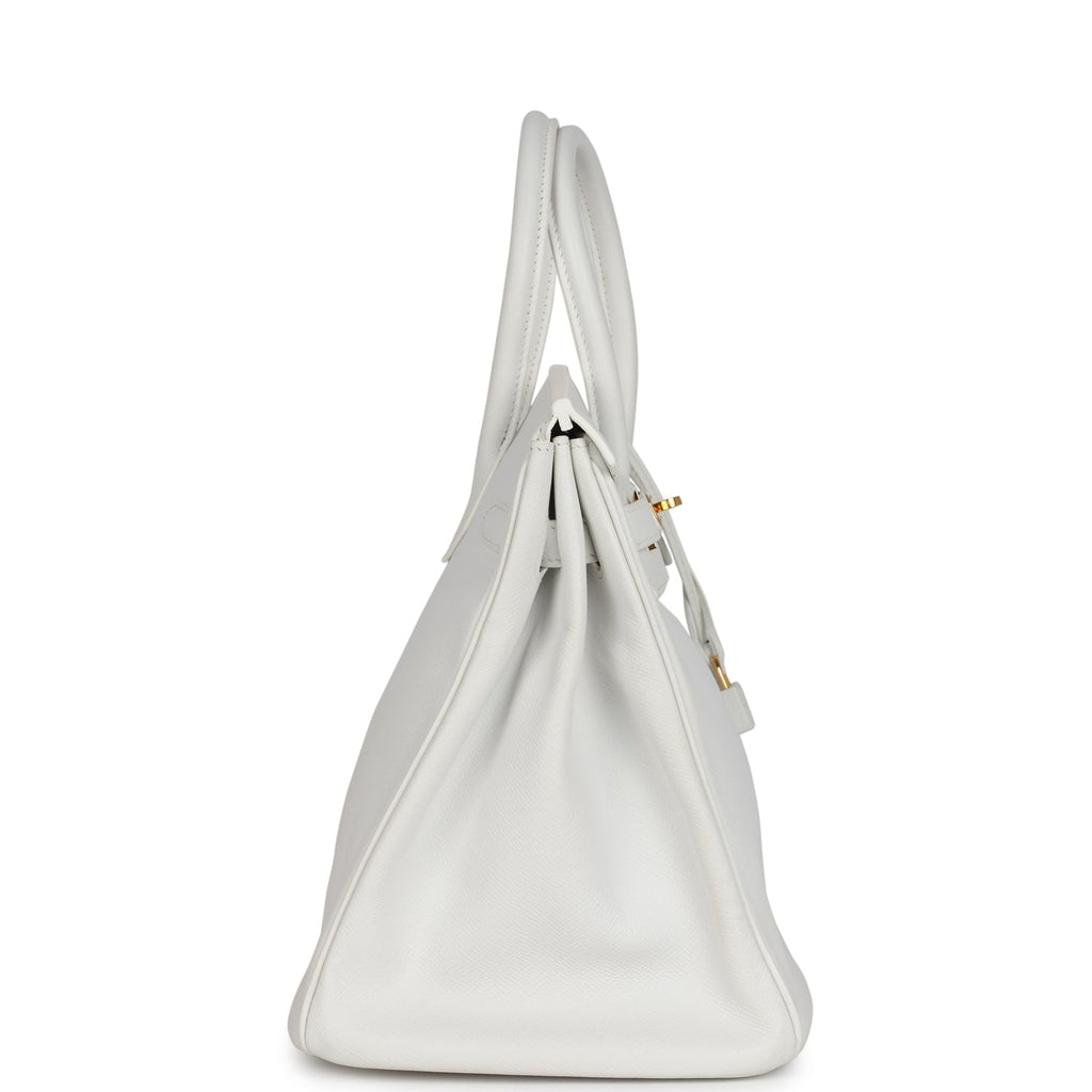 Birkin 35 White Epsom Gold Hardware