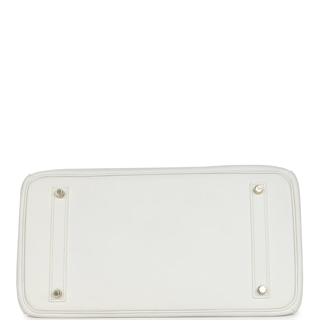 Birkin 35 White Epsom Gold Hardware