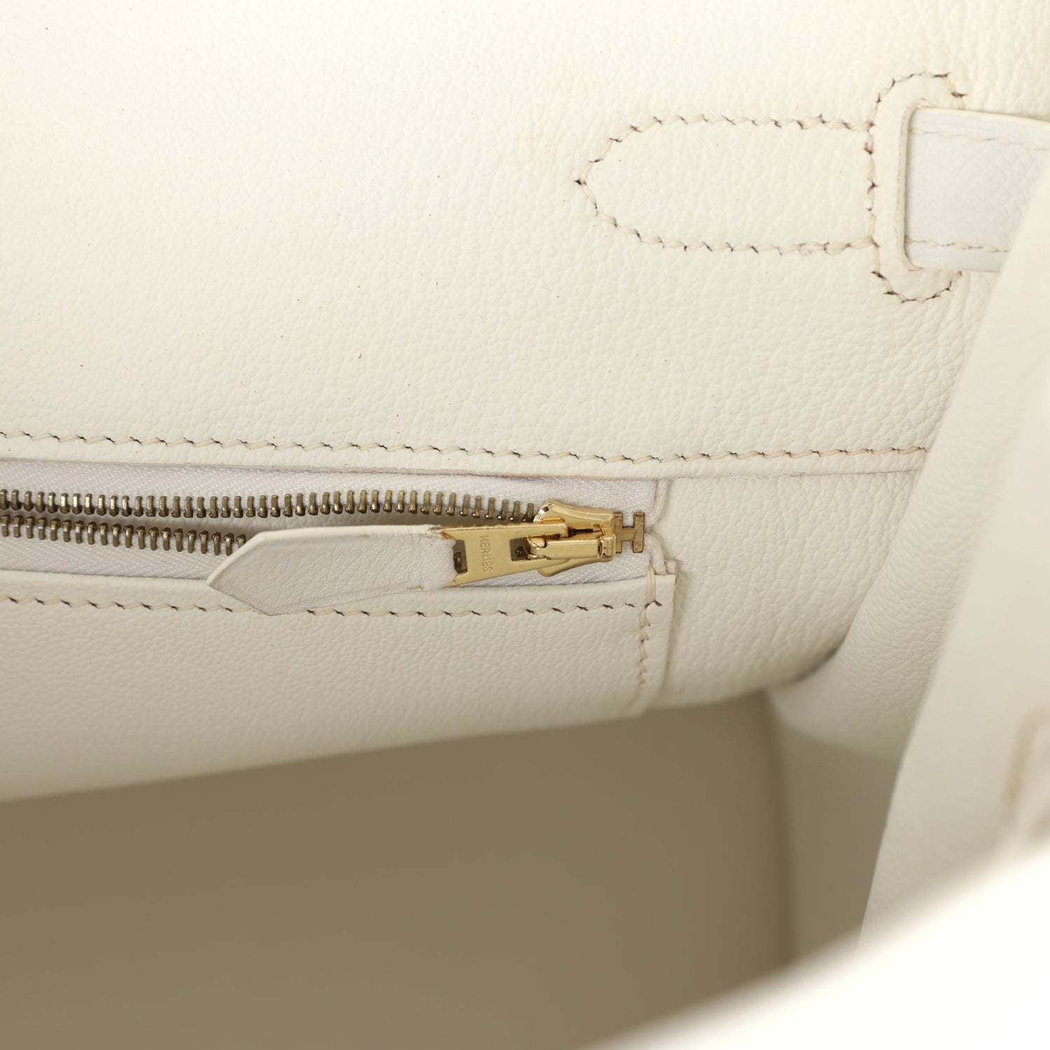 Birkin 35 White Epsom Gold Hardware