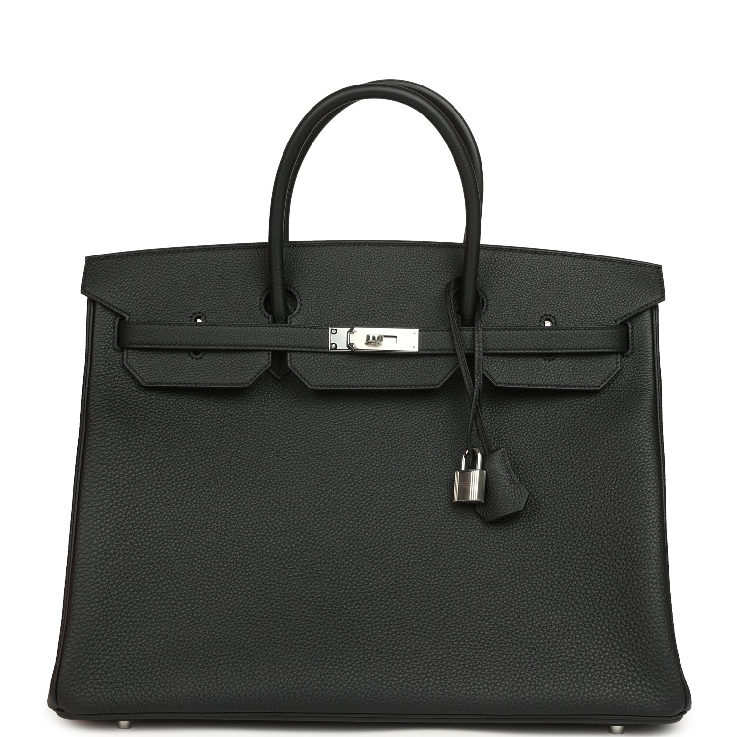 Birkin 40 Black Togo Palladium Hardware Bag