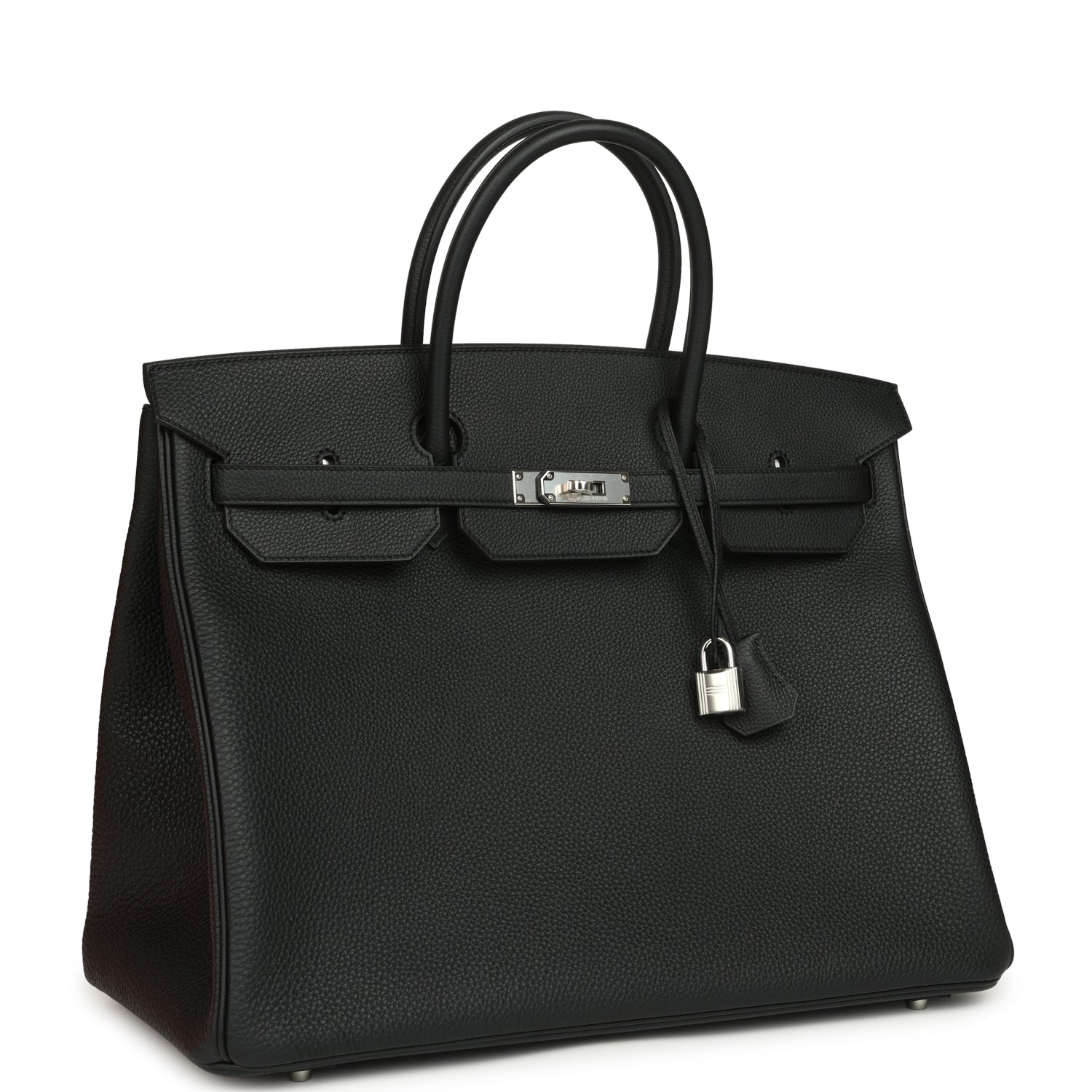 Birkin 40 Black Togo Palladium Hardware Bag