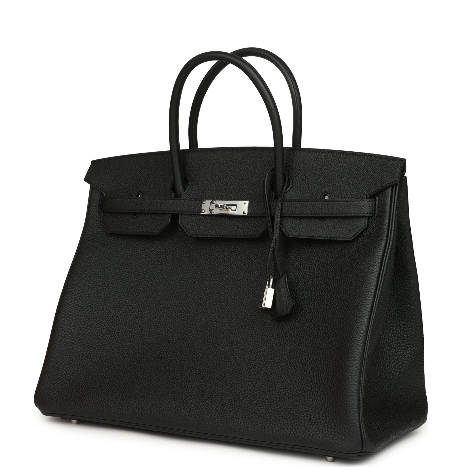 Birkin 40 Black Togo Palladium Hardware Bag