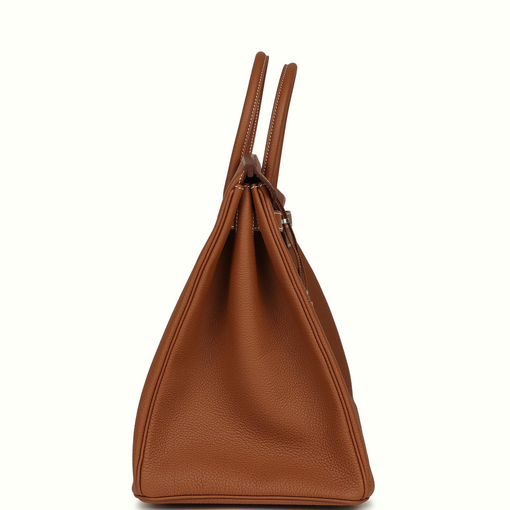 Birkin 40 Gold Togo Palladium Hardware Bag