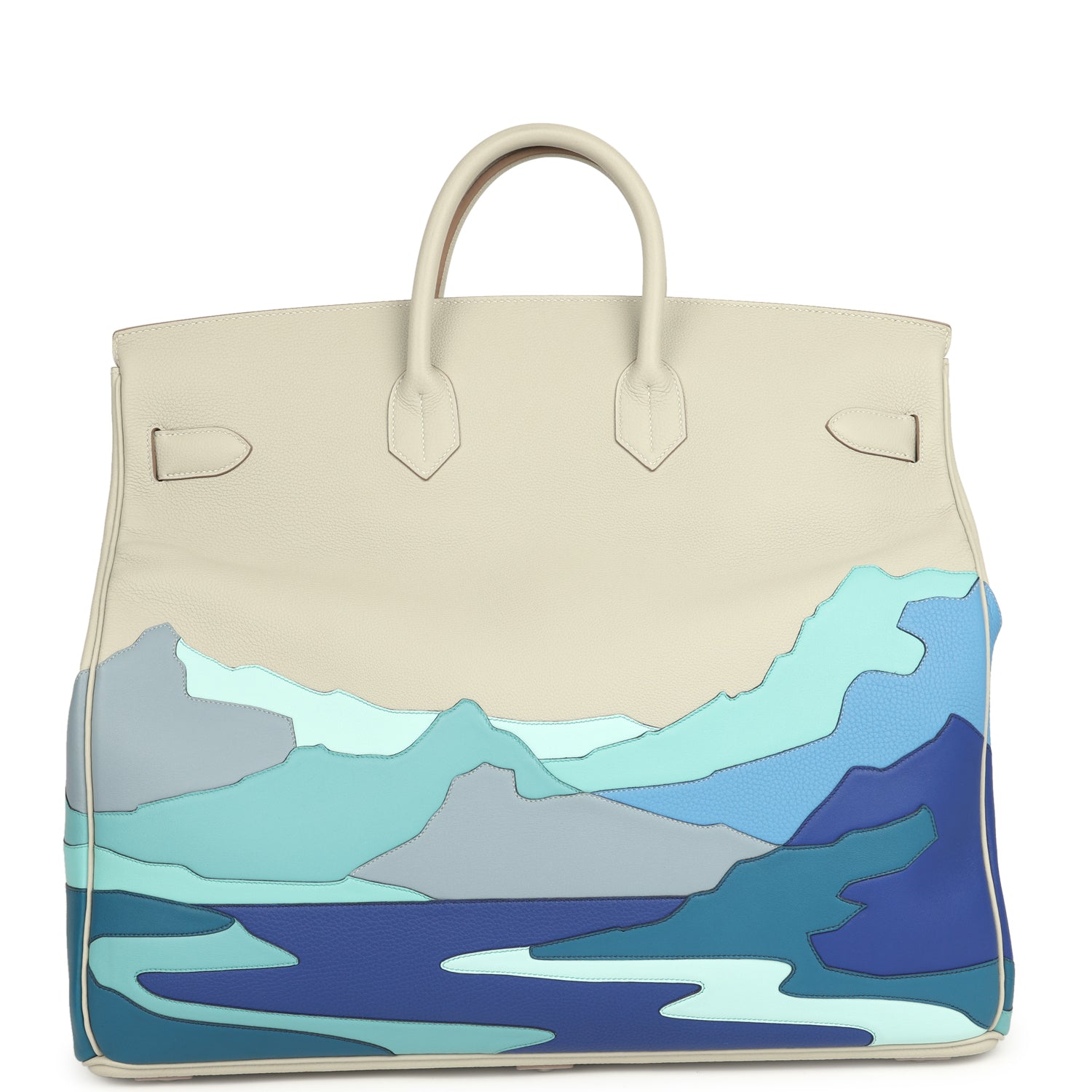 Birkin 50 "Endless Road" Gris Perle Togo Palladium Hardware Bag