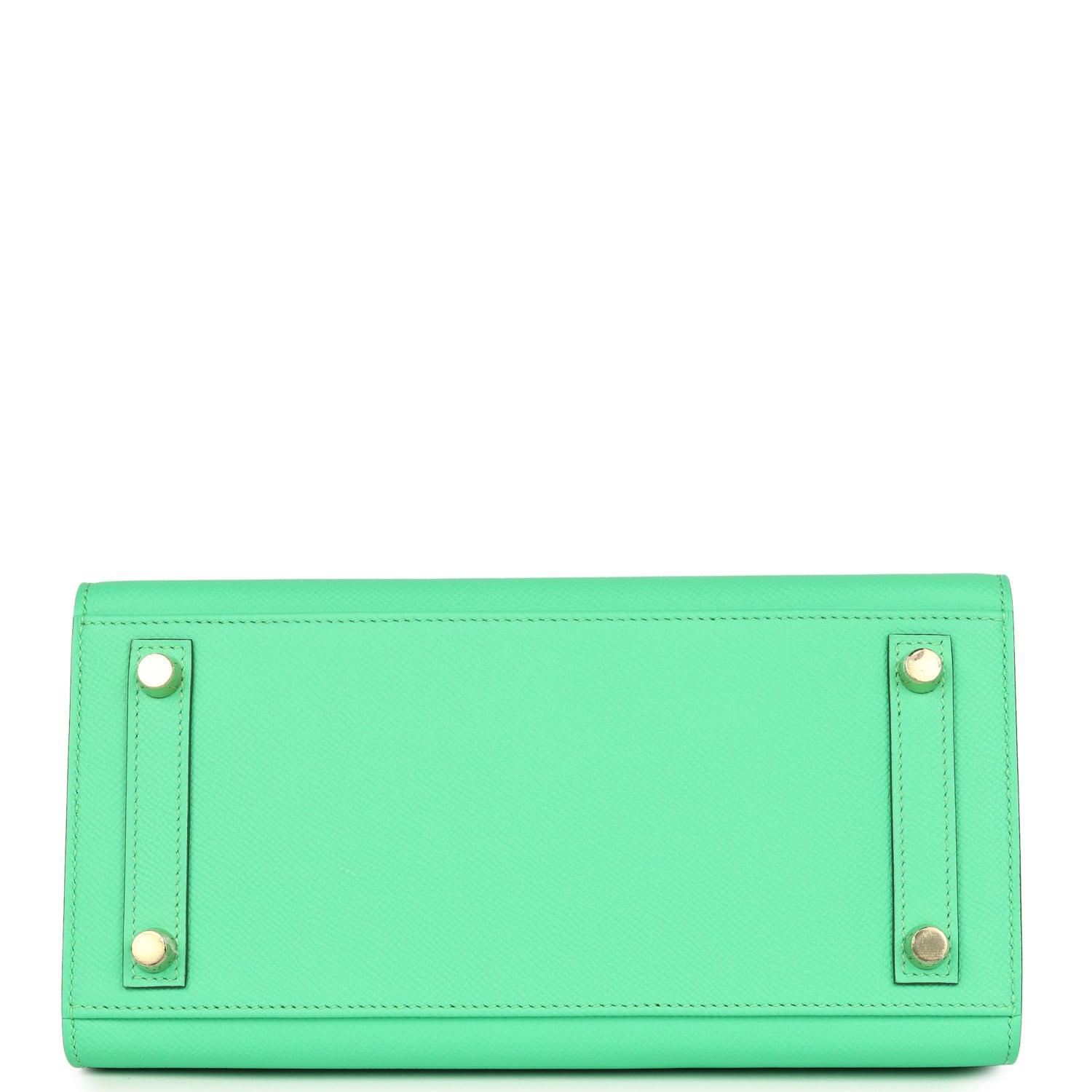 Birkin Sellier 25 Vert Comics Epsom Gold Hardware Bag