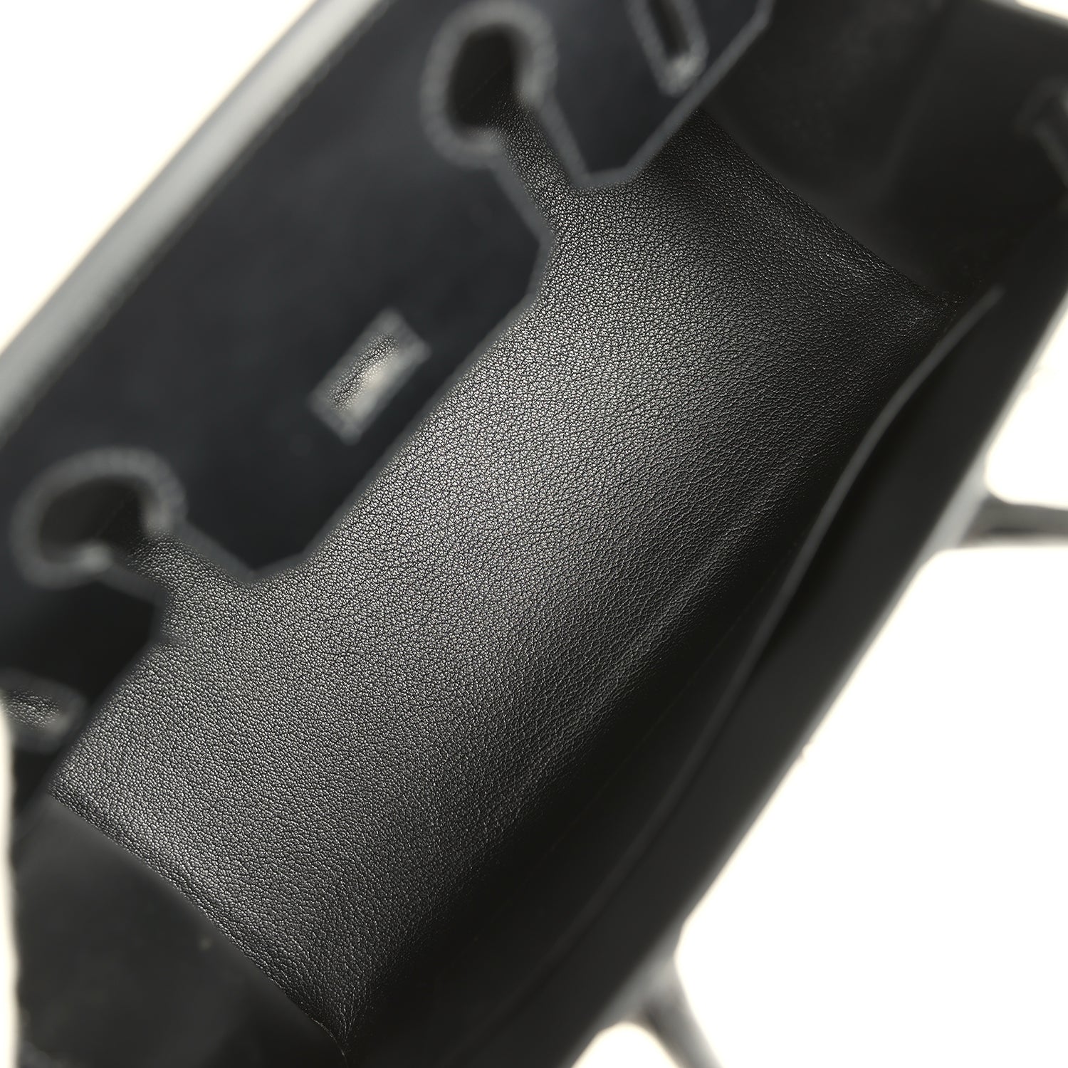 Birkin Sellier 30 Black Box Palladium Hardware Bag