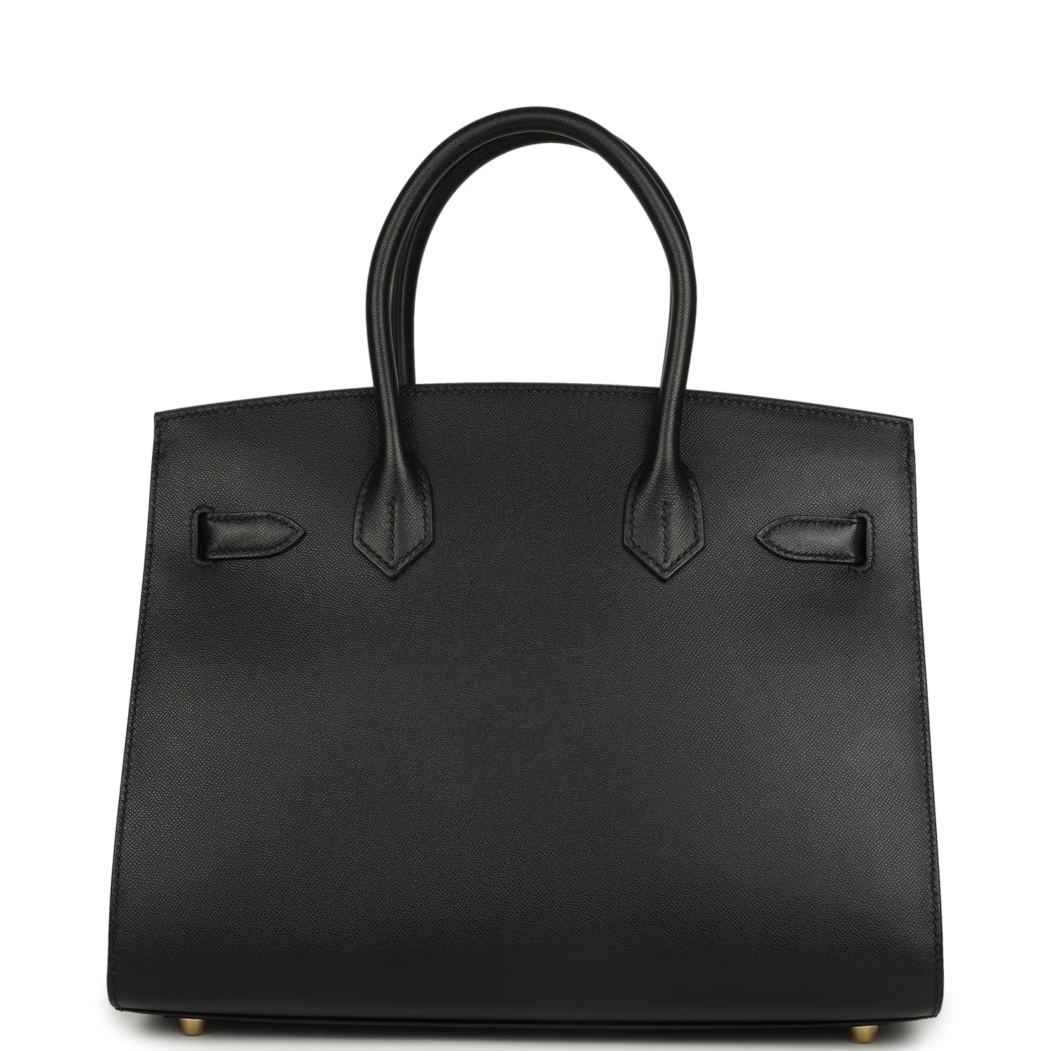 Birkin Sellier 30 Black Madame Gold Hardware Bag