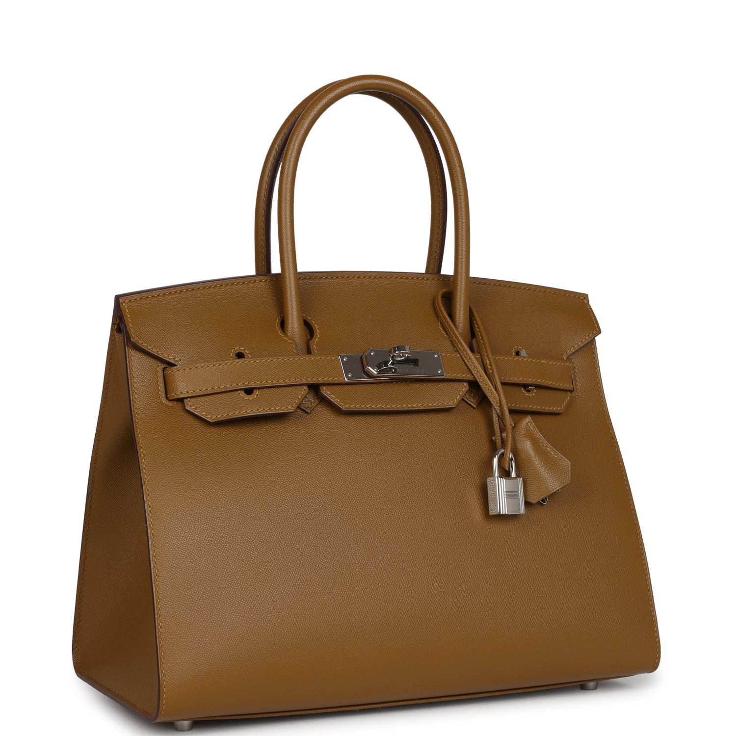 Birkin Sellier 30 Bronze Dore Madame Palladium Hardware Bag