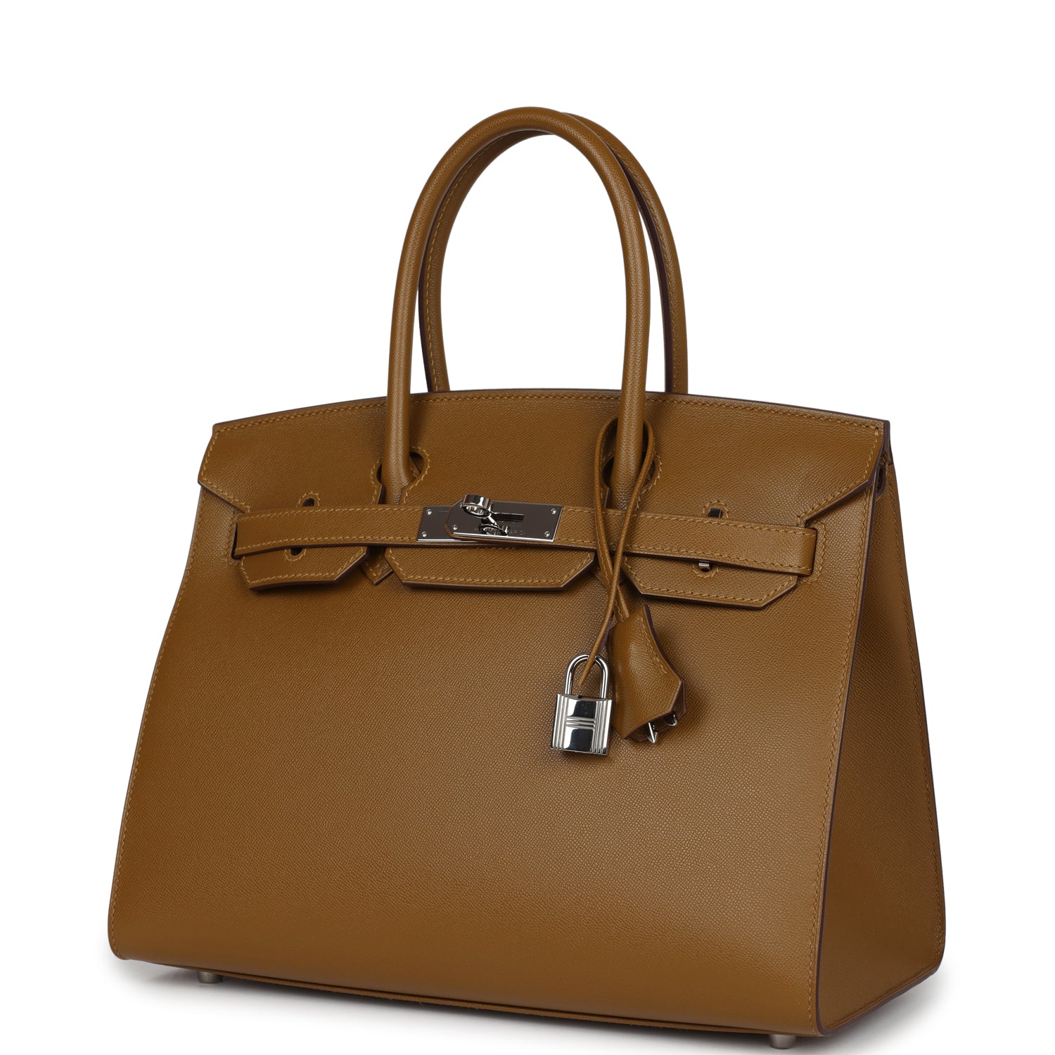 Birkin Sellier 30 Bronze Dore Madame Palladium Hardware Bag
