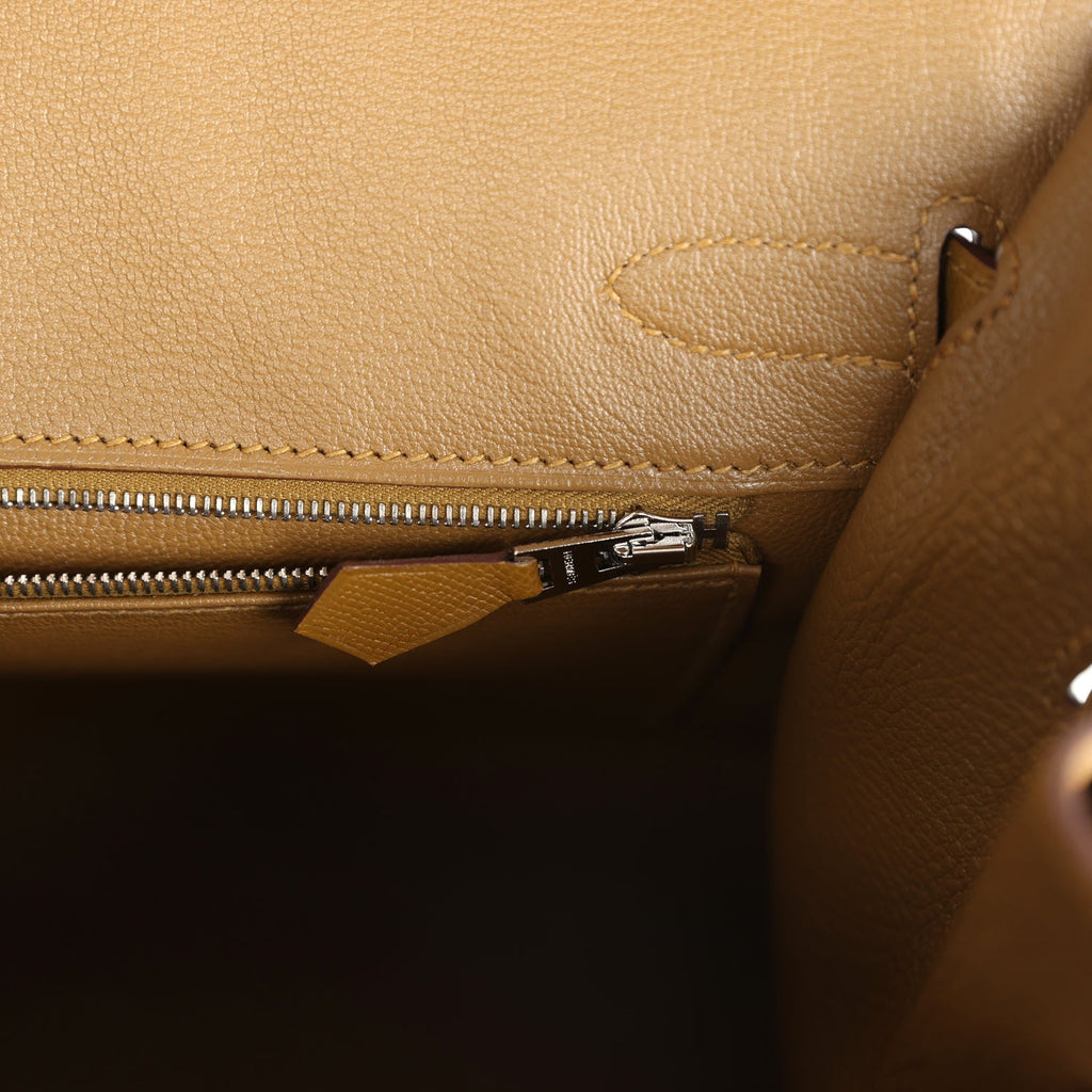 Birkin Sellier 30 Bronze Dore Madame Palladium Hardware Bag