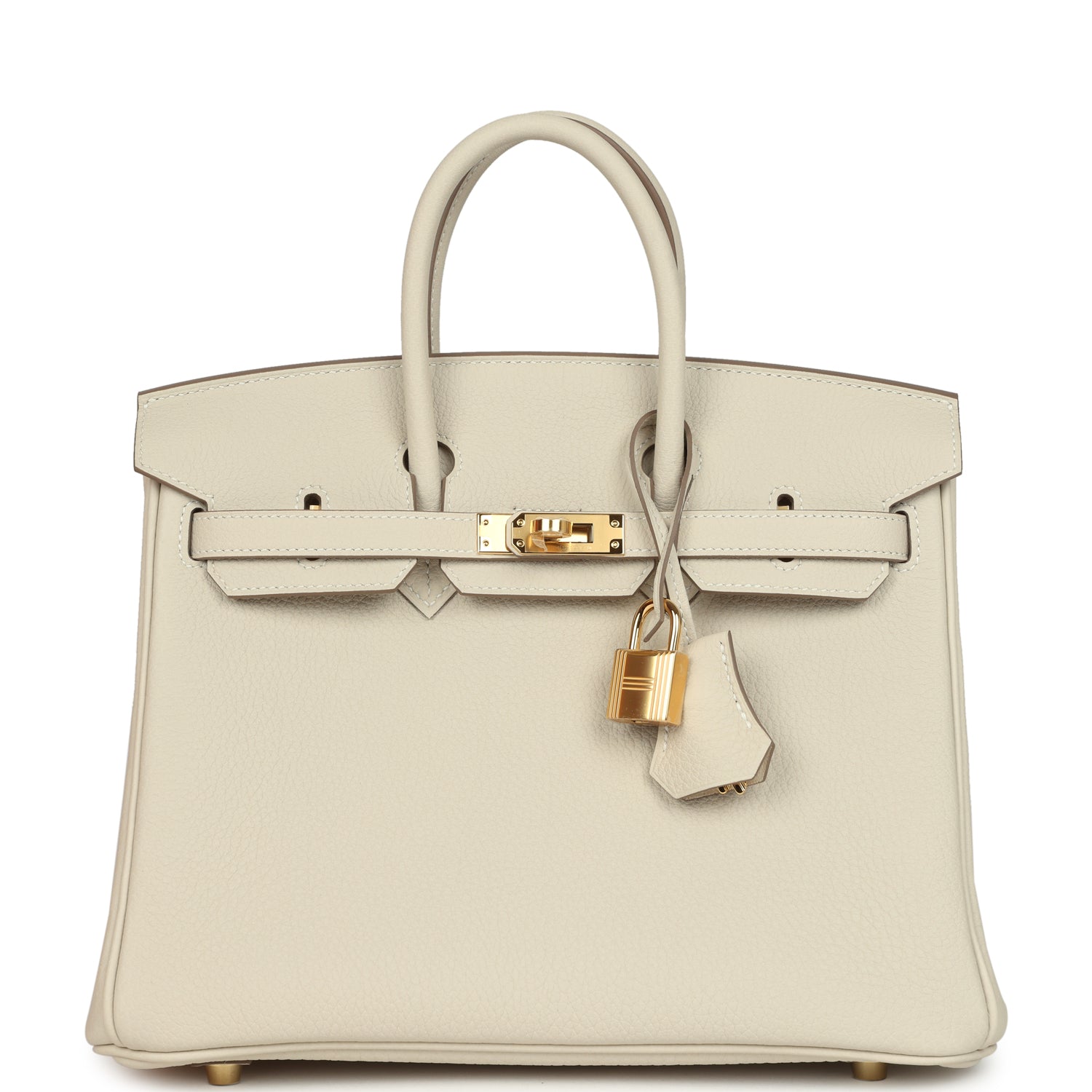 Birkin 25 Craie Togo Gold Hardware Bag