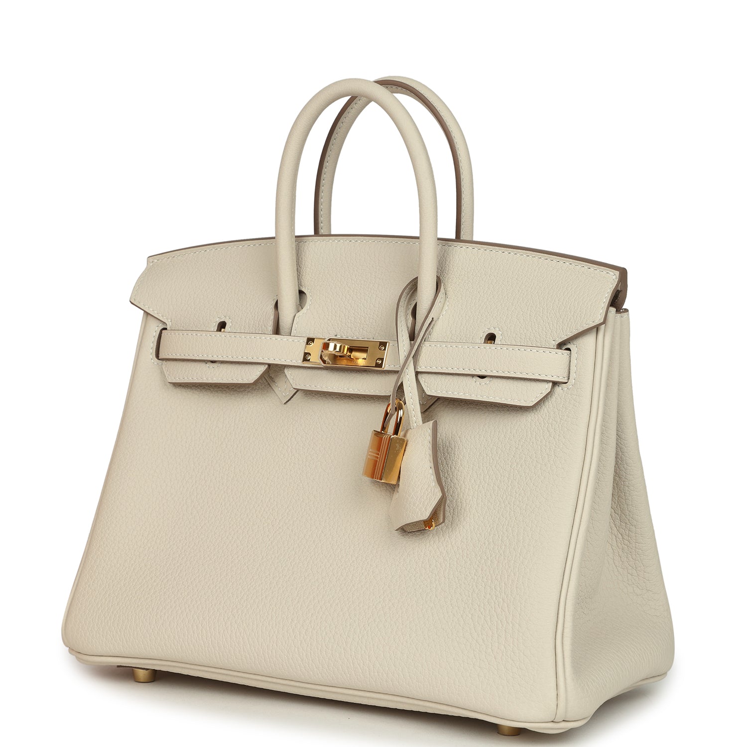 Birkin 25 Craie Togo Gold Hardware Bag