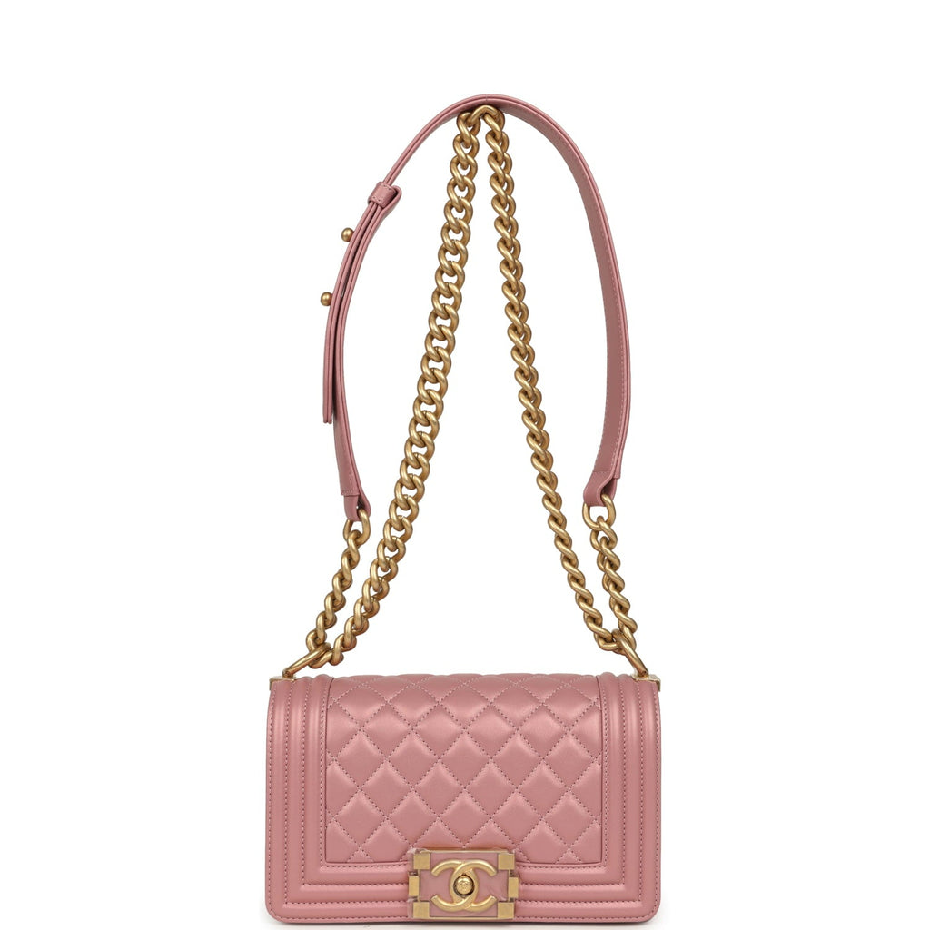 chanel-small-boy-bag-pink-iridescent-lambskin-antique-gold-metal