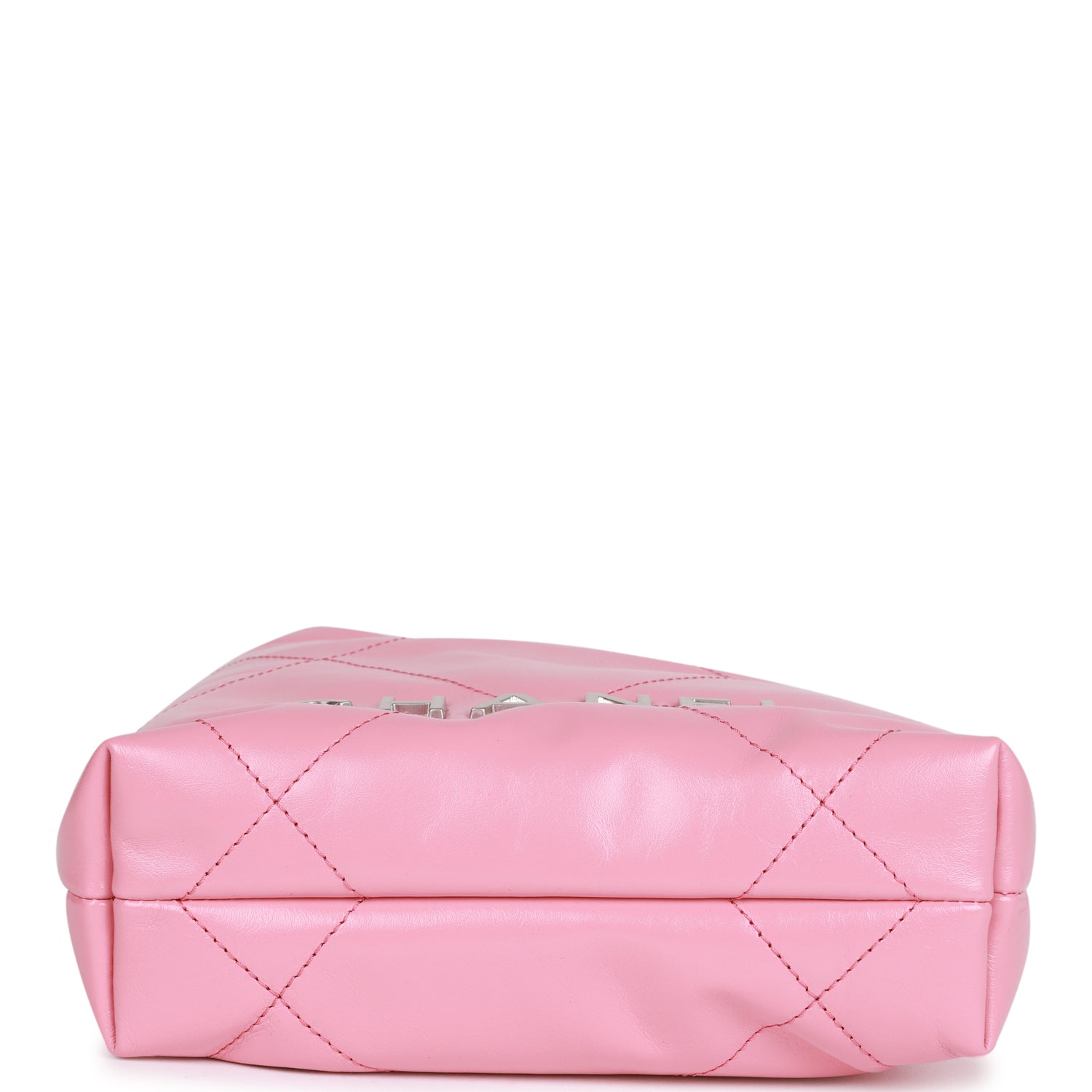chanel-mini-22-bag-pink-calfskin-silver-metal