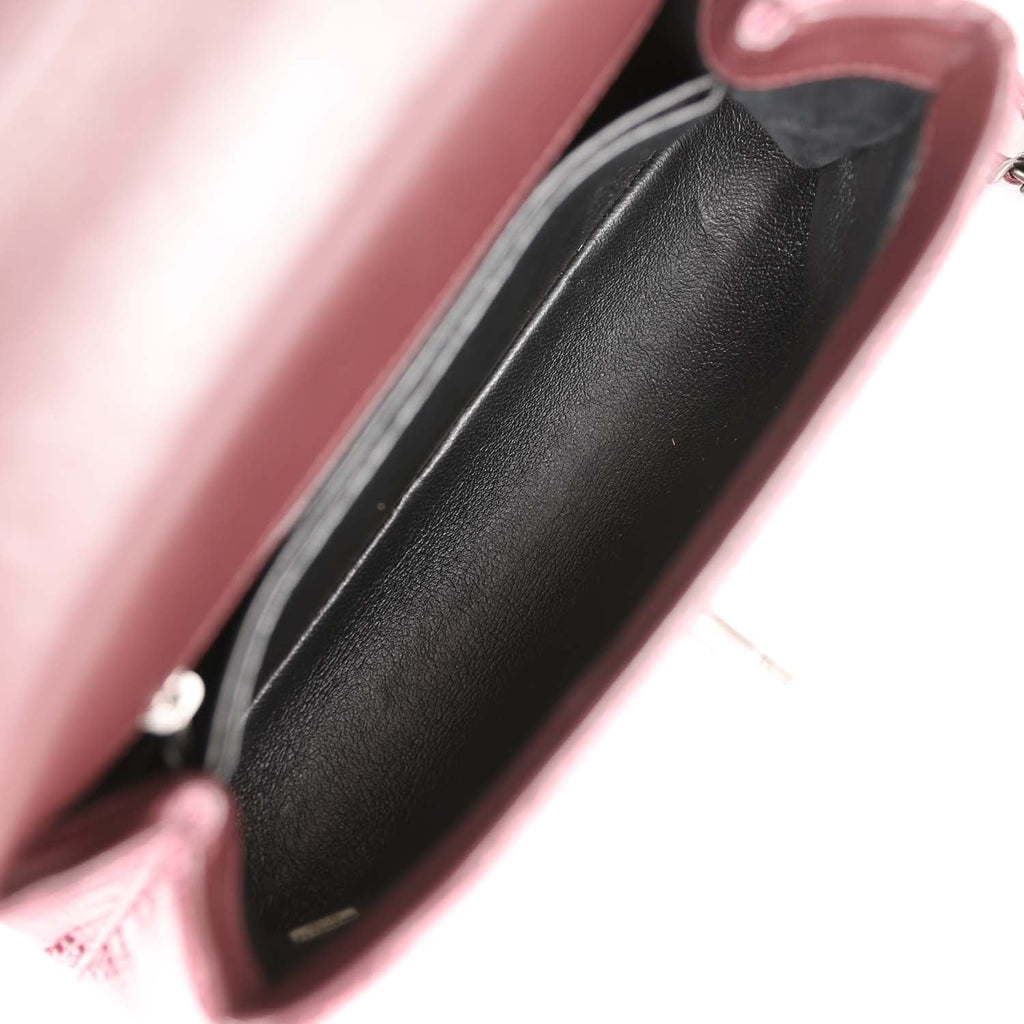pre-owned-chanel-mini-coco-handle-burgundy-lizard-ruthenium-metal