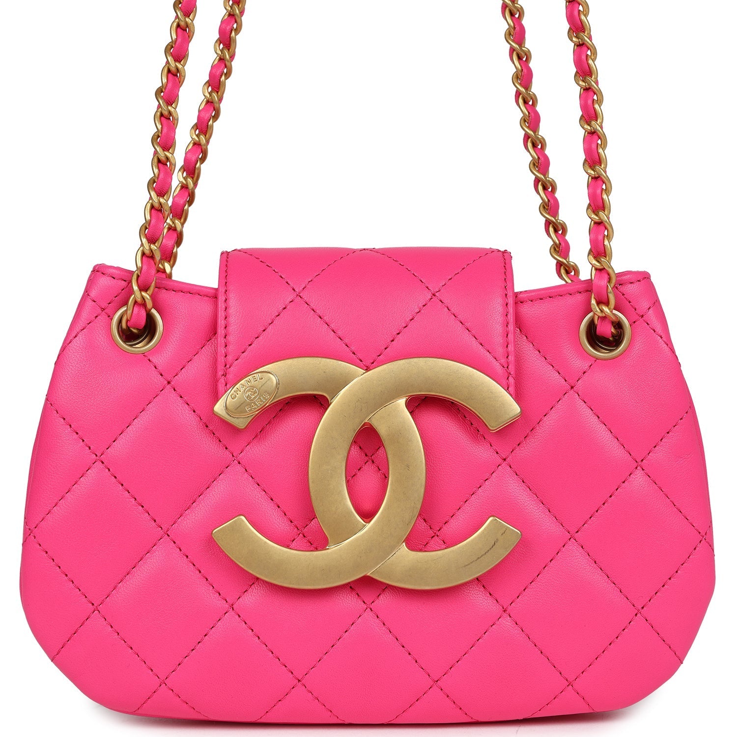 chanel-cc-mini-shoulder-bag-fuchsia-lambskin-antique-gold-hardwar