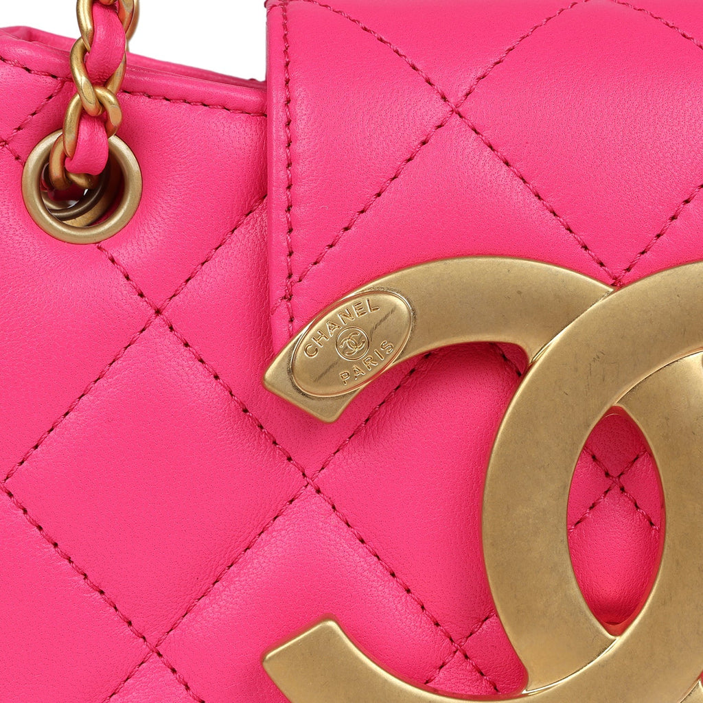 chanel-cc-mini-shoulder-bag-fuchsia-lambskin-antique-gold-hardwar