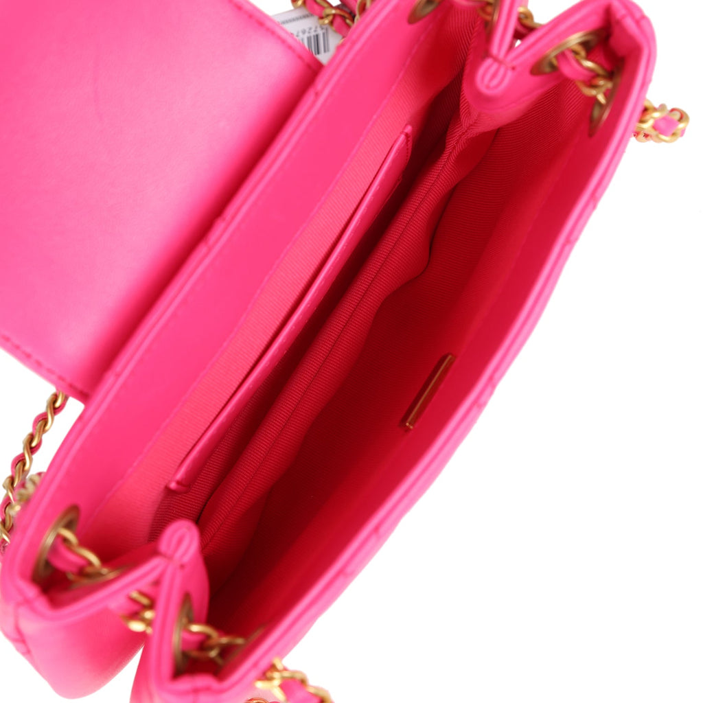 chanel-cc-mini-shoulder-bag-fuchsia-lambskin-antique-gold-hardwar