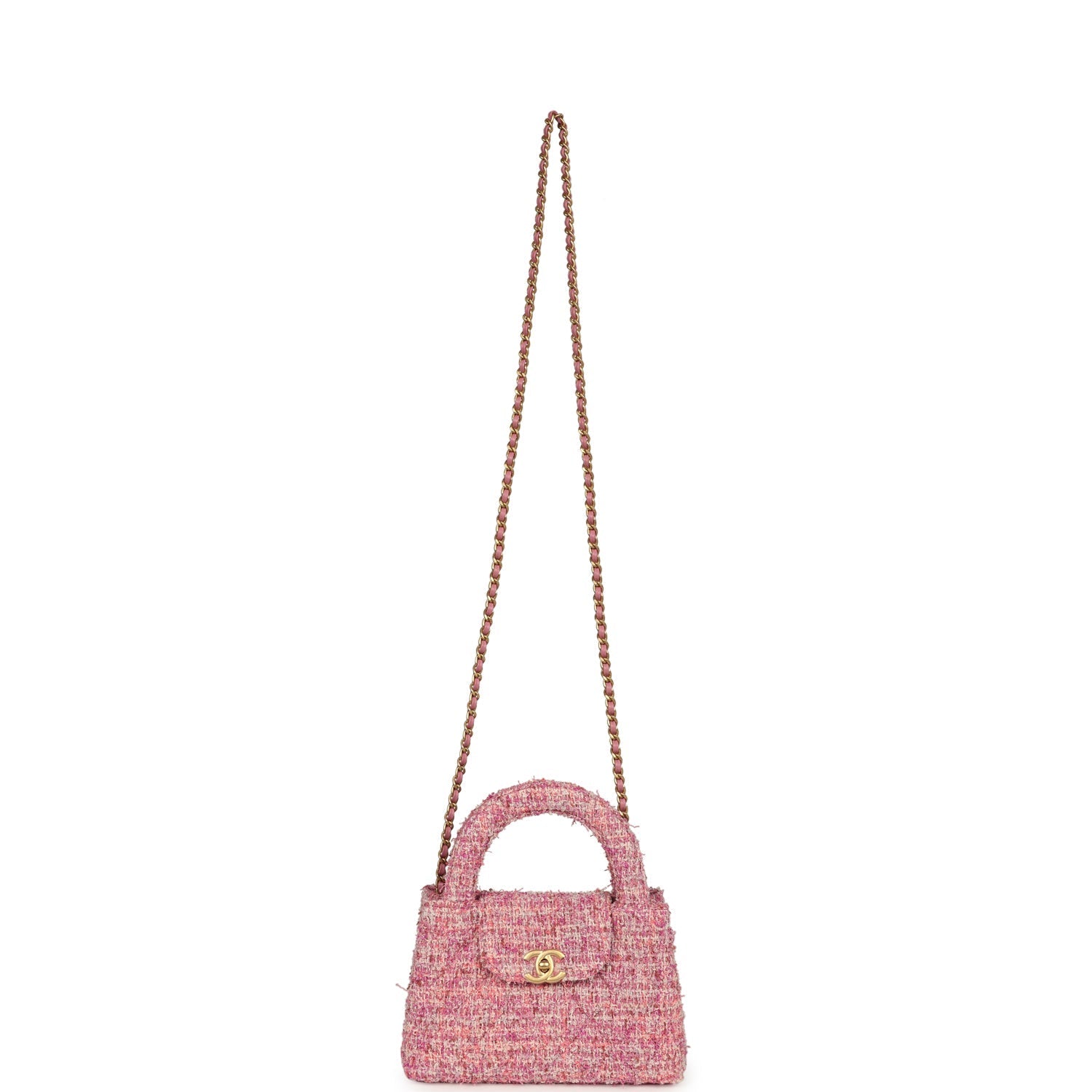 chanel-small-kelly-shopper-pink-tweed-brushed-gold-metal-5
