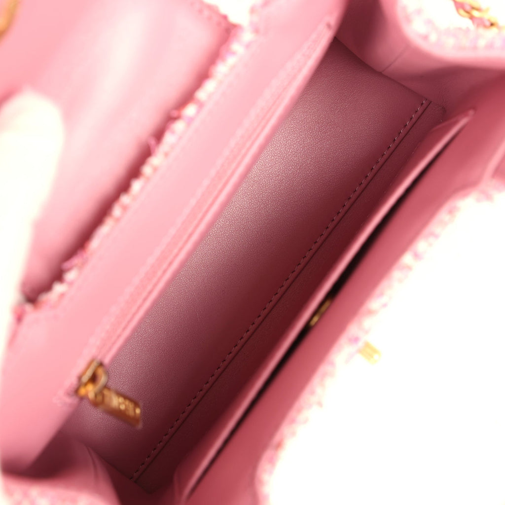 chanel-small-kelly-shopper-pink-tweed-brushed-gold-metal-5