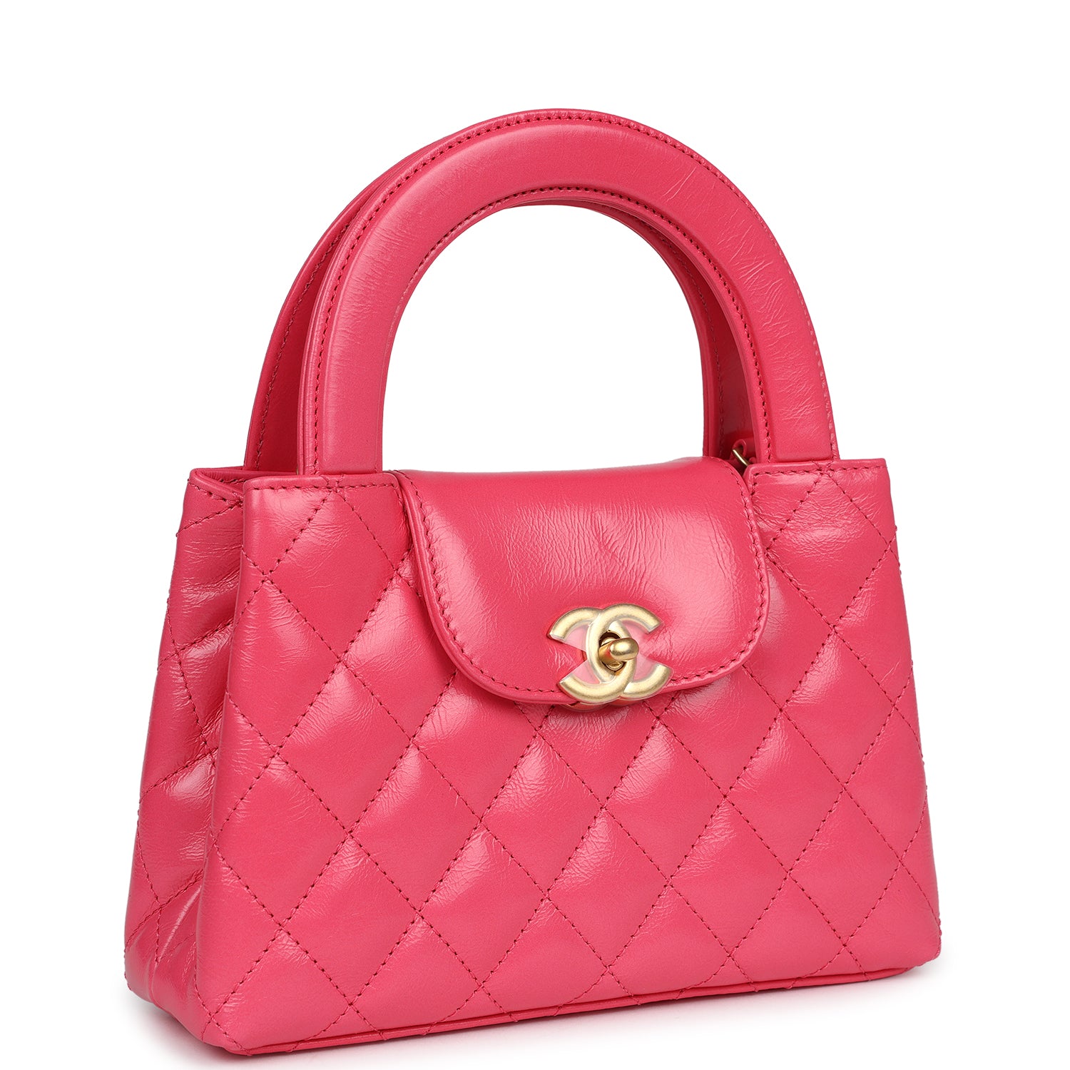 chanel-small-kelly-shopper-dark-pink-shiny-aged-calfskin-brushed-gold-metal-2