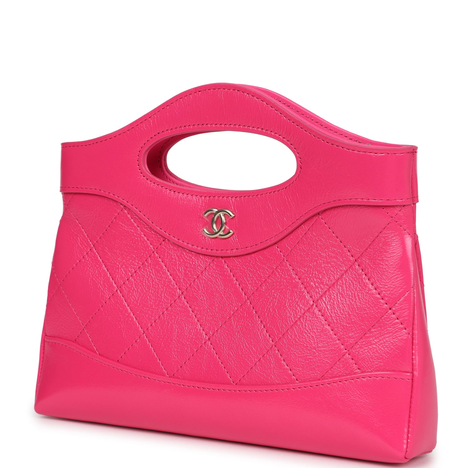 pre-owned-chanel-nano-31-shopper-hot-pink-shiny-aged-calfskin-gold-metal-1