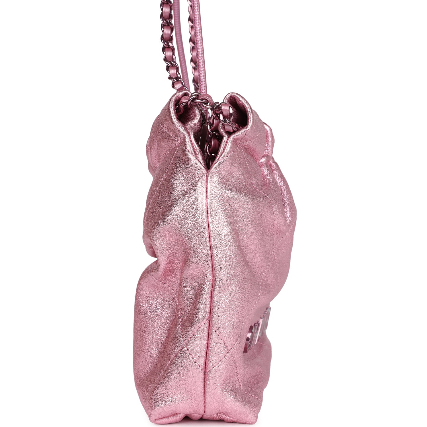 chanel-mini-22-bag-pink-metallic-lambskin-lacquered-metal-metal