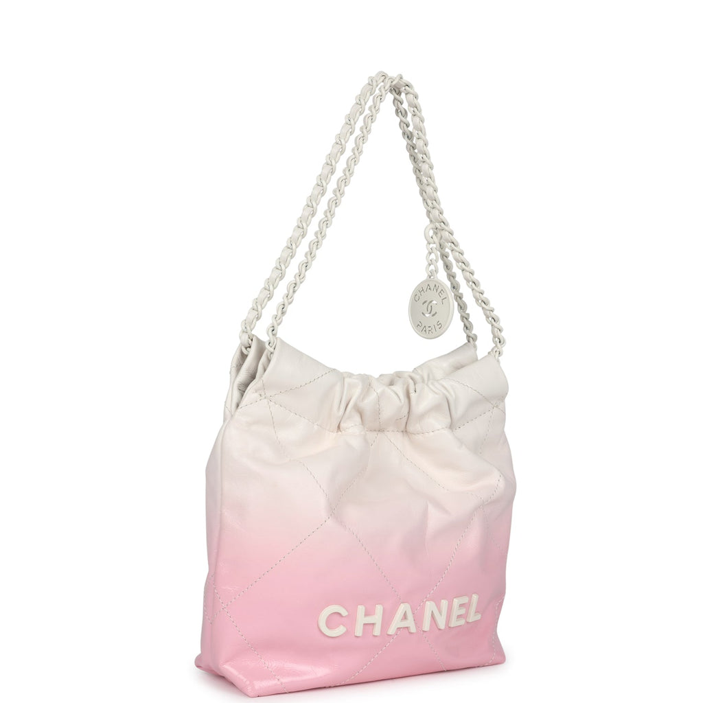 chanel-mini-22-bag-pink-and-white-ombre-calfskin-lacquered-metal-metal