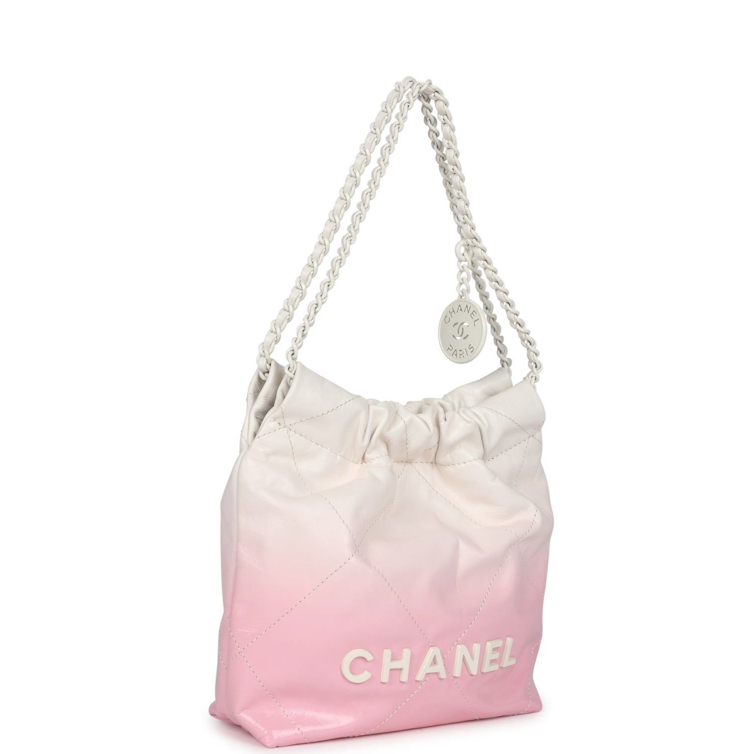 chanel-mini-22-bag-pink-and-white-ombre-calfskin-lacquered-metal-metal