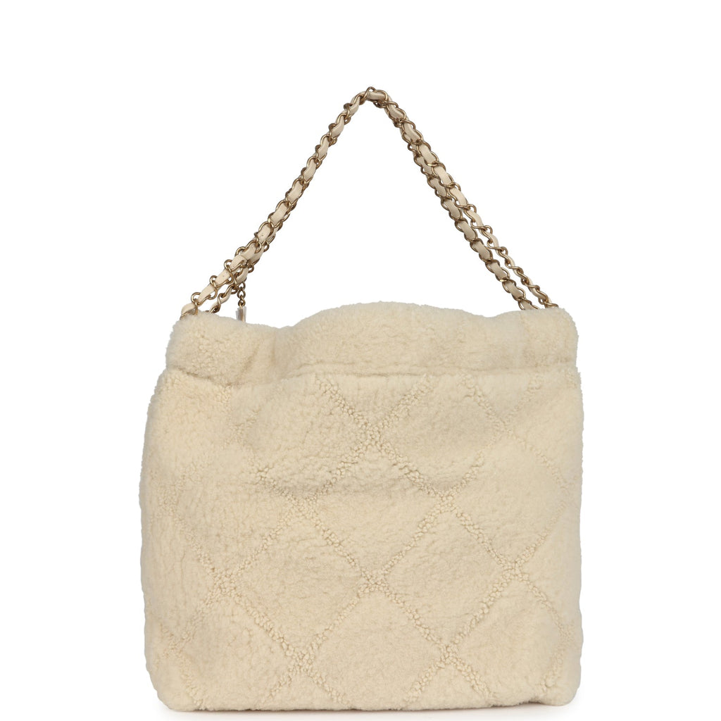 chanel-small-22-bag-ecru-shearling-brushed-gold-metal