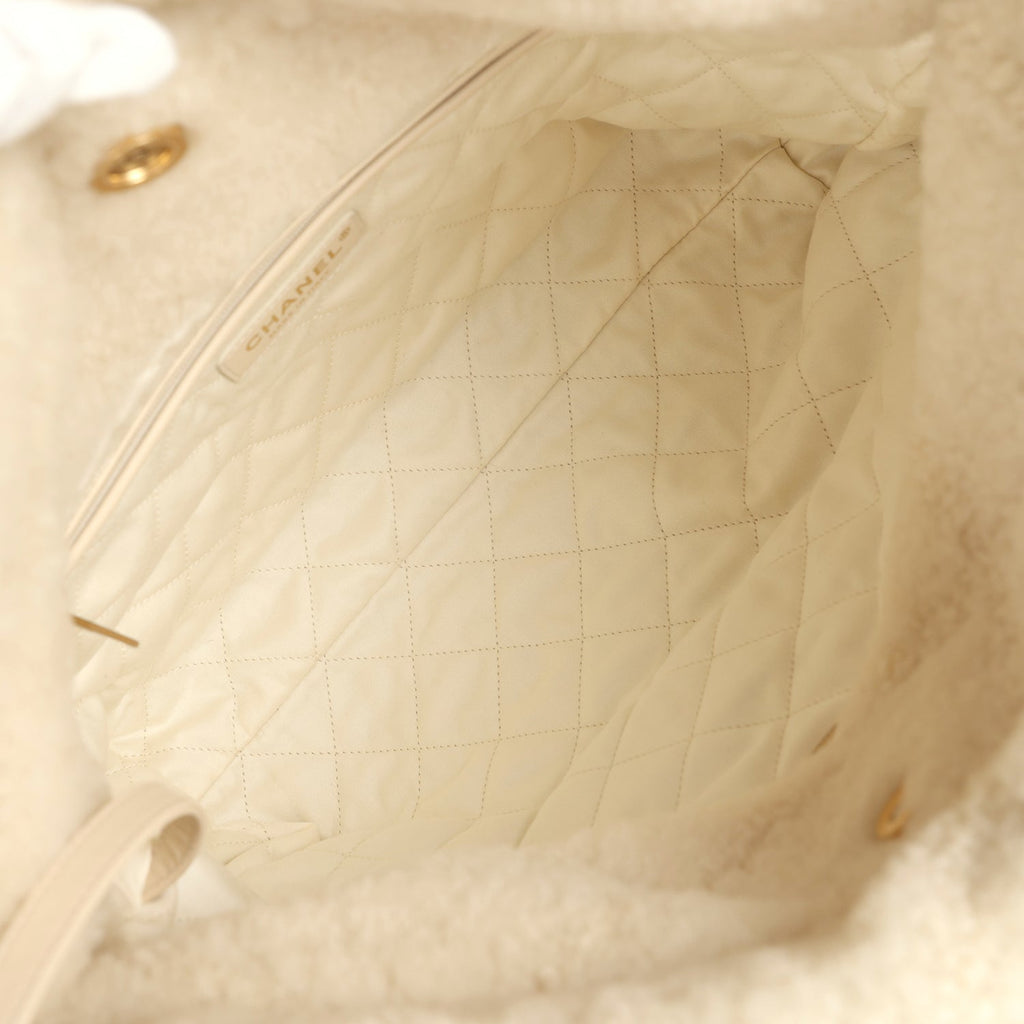 chanel-small-22-bag-ecru-shearling-brushed-gold-metal