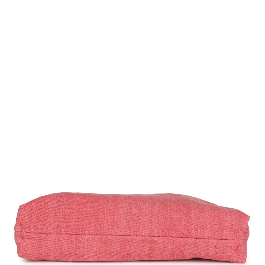 chanel-small-22-bag-light-red-washed-denim-gold-metal