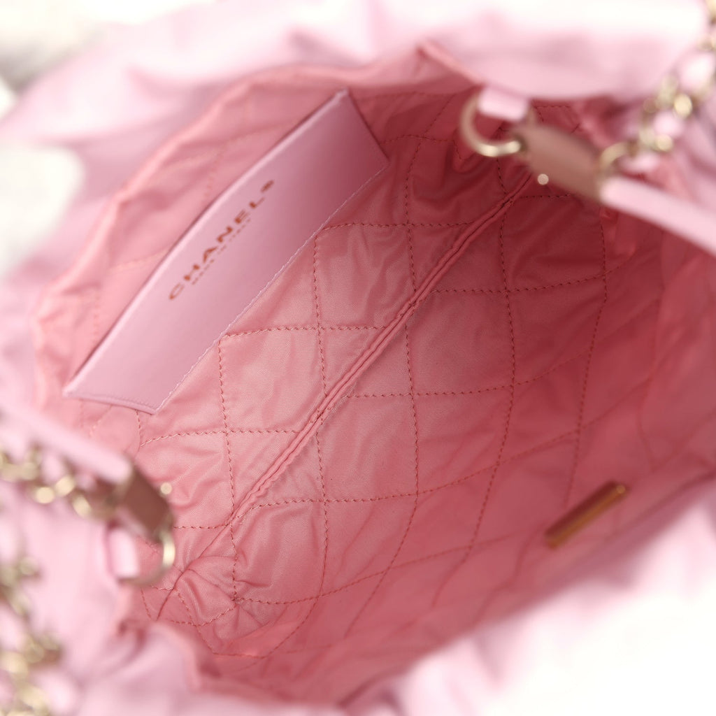 chanel-mini-22-bag-pink-shiny-calfskin-brushed-gold-metal