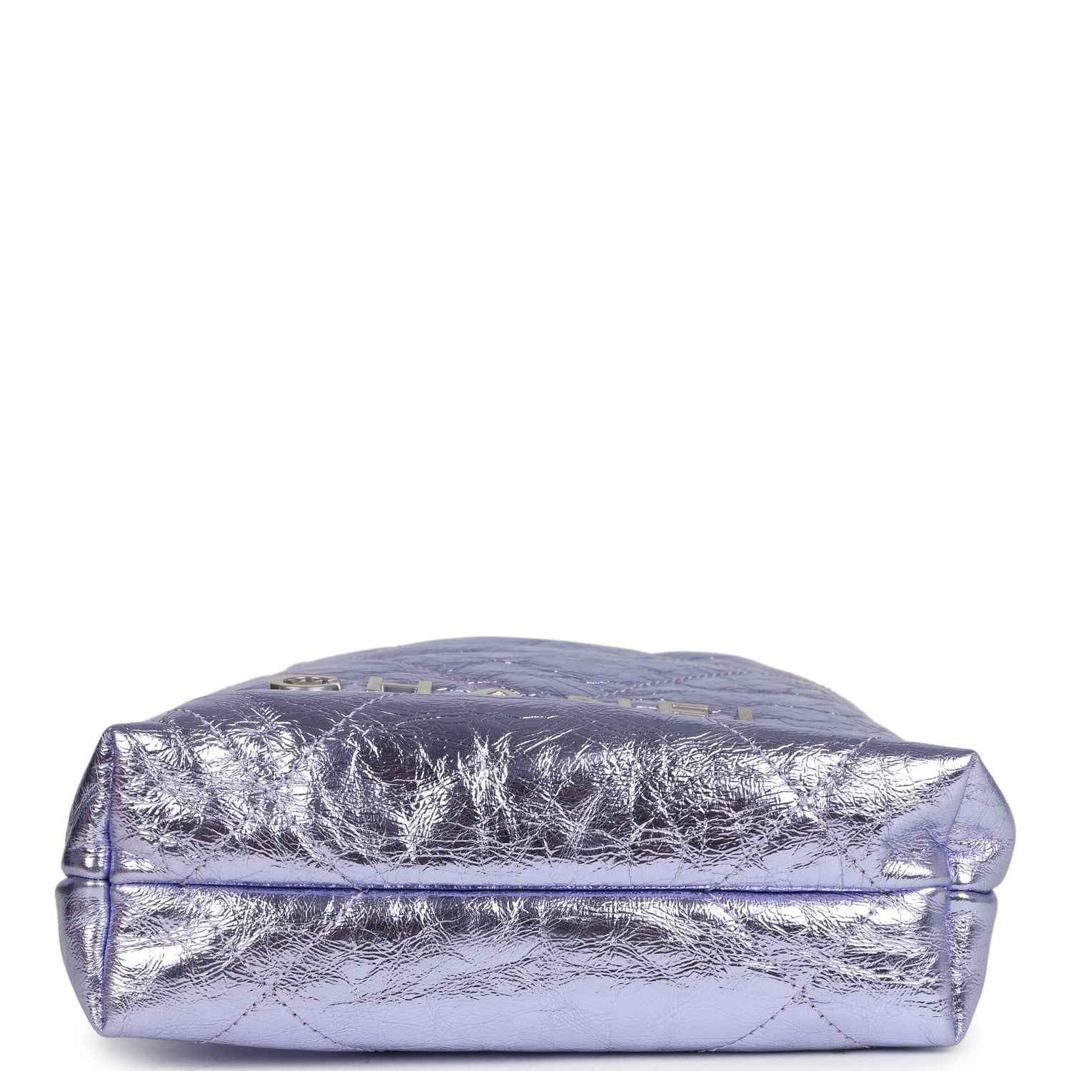 chanel-mini-22-bag-purple-metallic-calfskin-brushed-silver-metal