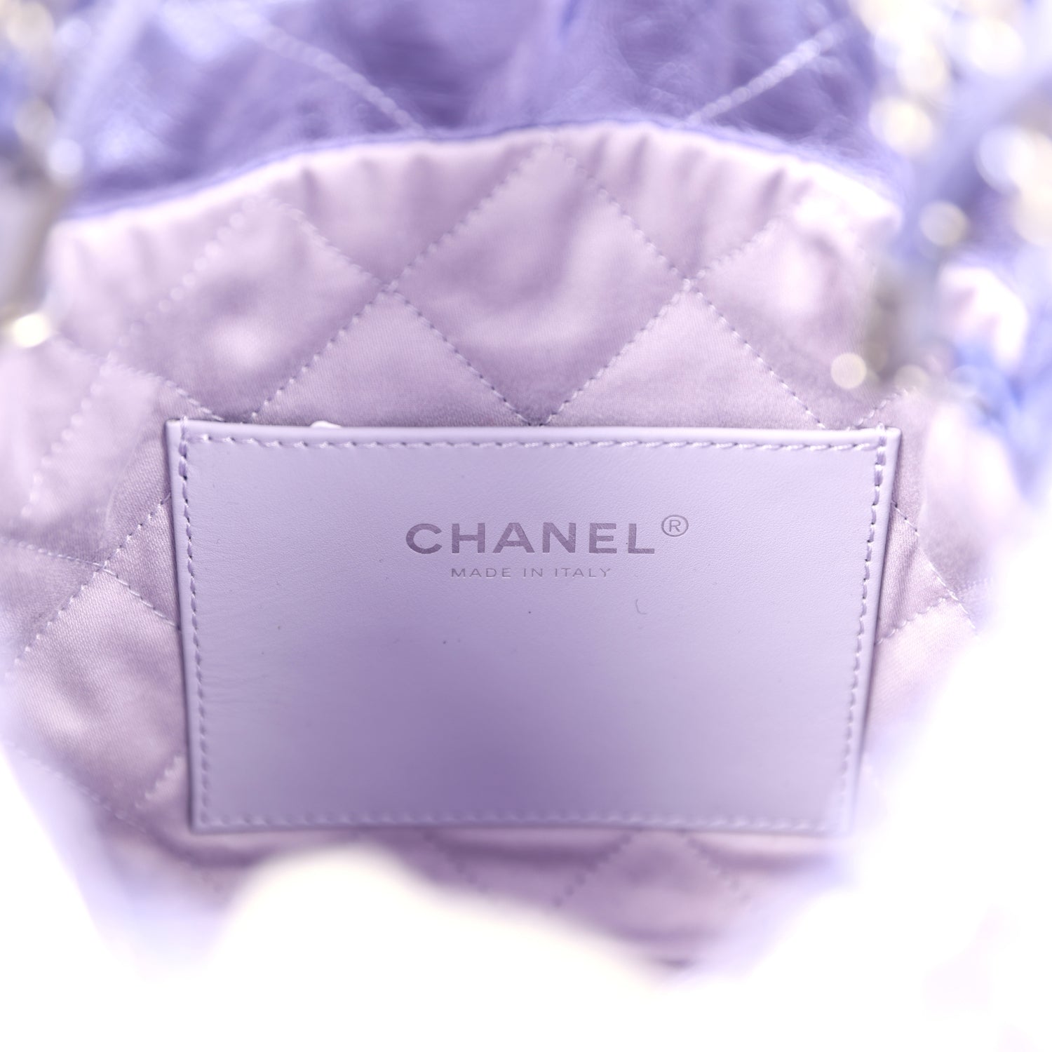 chanel-mini-22-bag-purple-metallic-calfskin-brushed-silver-metal