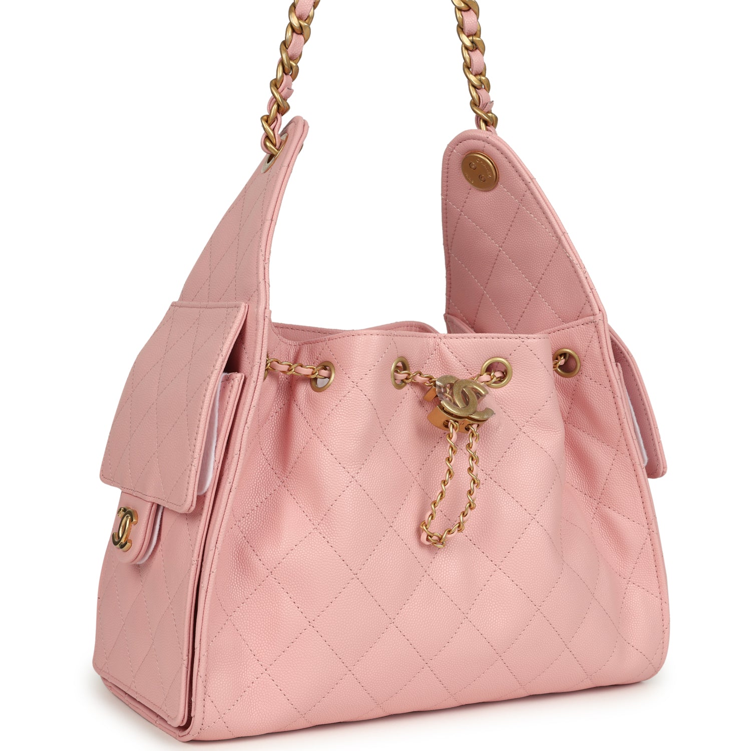 chanel-small-25-hobo-bag-light-pink-caviar-antique-gold-metal-5
