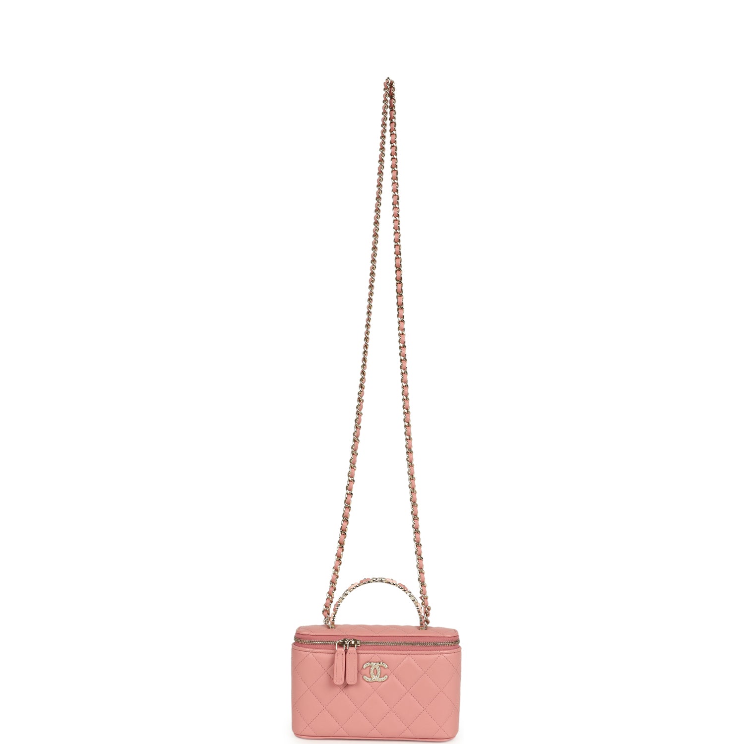 chanel-flower-top-handle-long-vanity-case-with-chain-pink-lambskin-light-gold-metal
