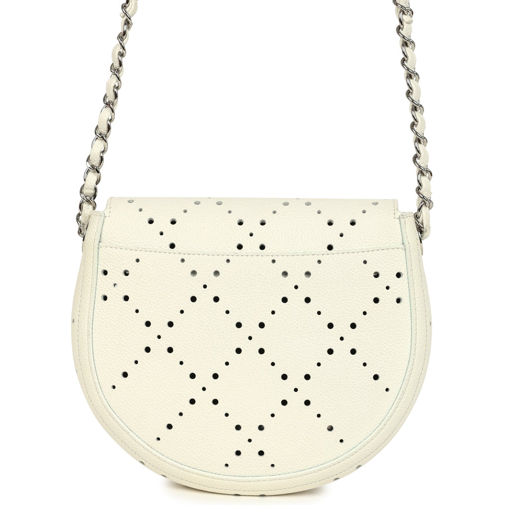 pre-owned-chanel-perforated-messenger-bag-white-caviar-silver-metal