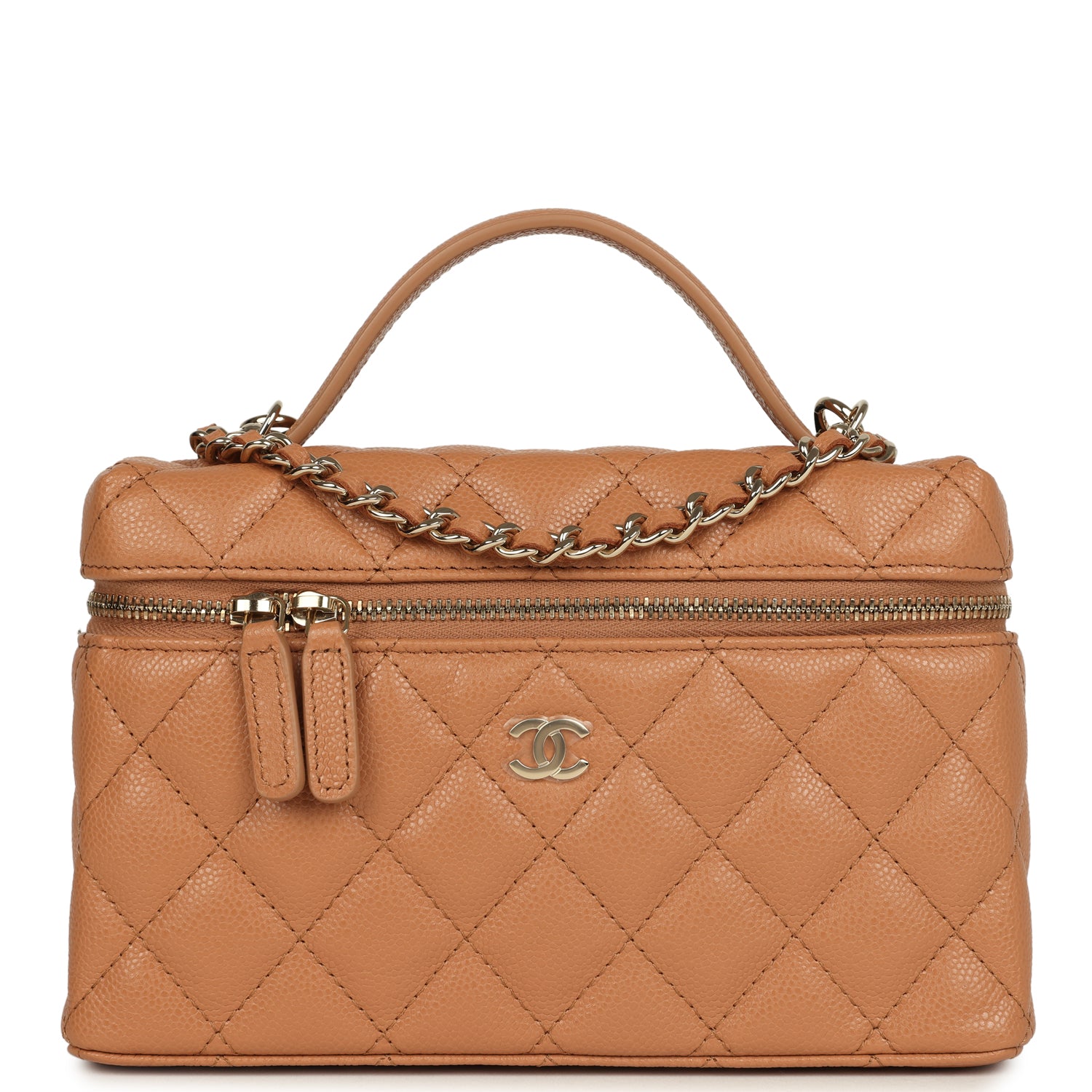 chanel-top-handle-long-vanity-case-with-chain-dark-beige-shiny-caviar-light-gold-metal