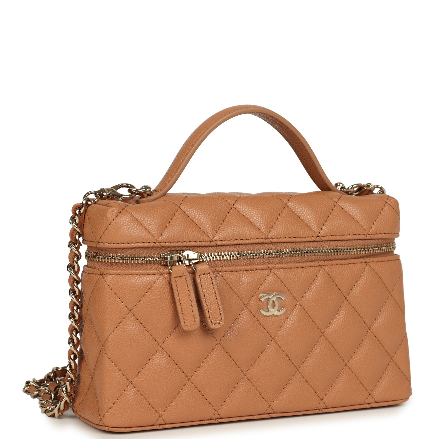 chanel-top-handle-long-vanity-case-with-chain-dark-beige-shiny-caviar-light-gold-metal