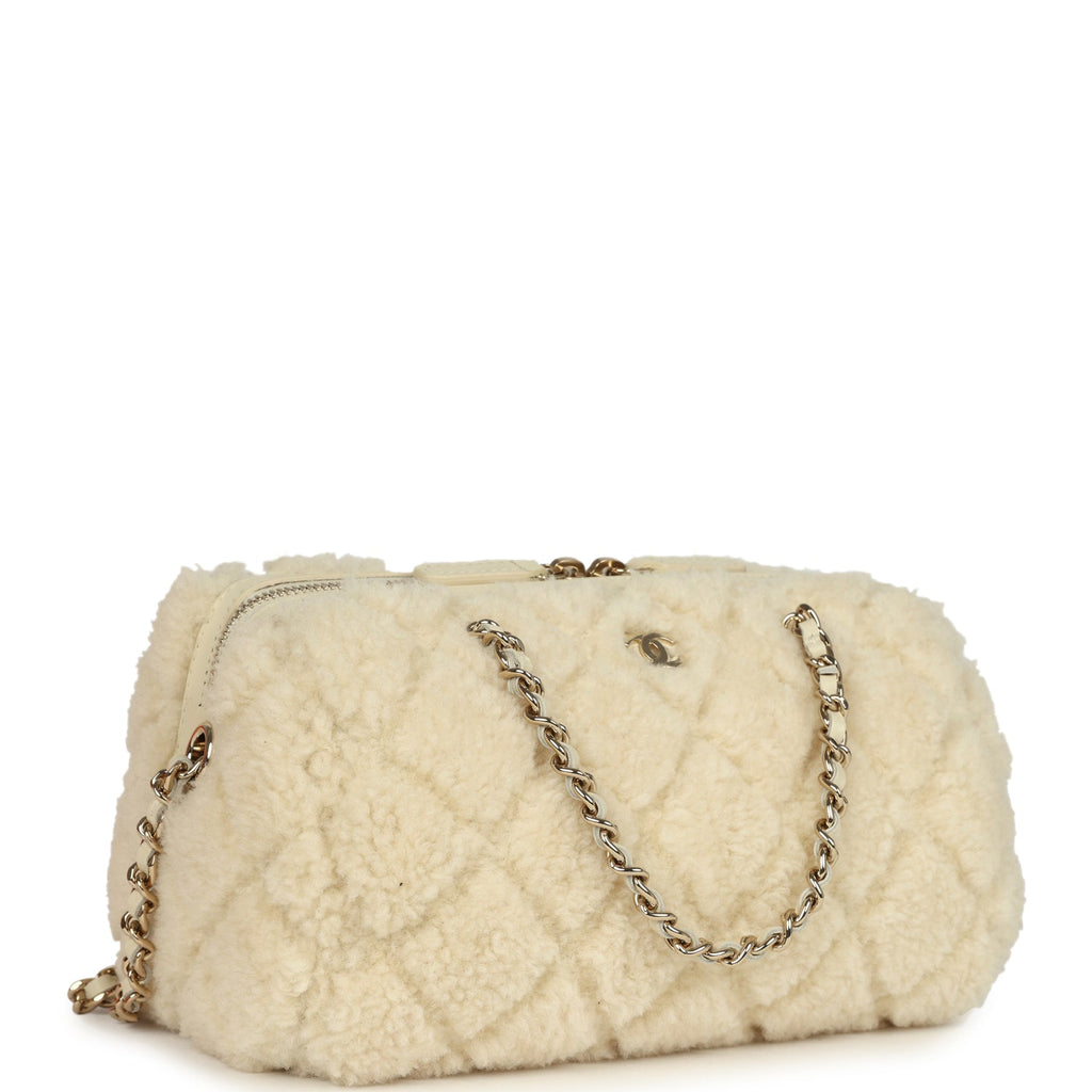 chanel-mini-timeless-classic-barrel-bag-with-chain-beige-shearling-light-gold-metal