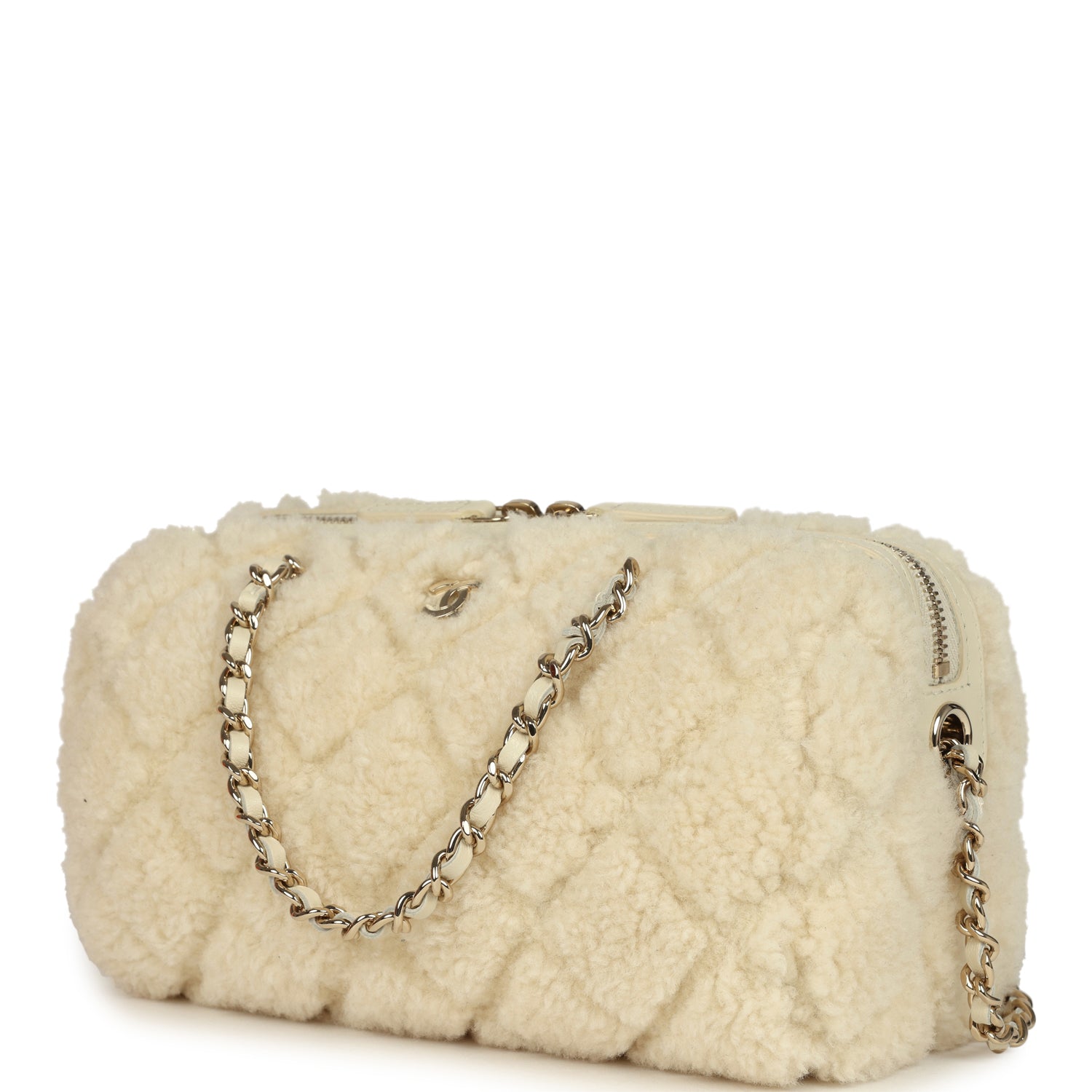 chanel-mini-timeless-classic-barrel-bag-with-chain-beige-shearling-light-gold-metal
